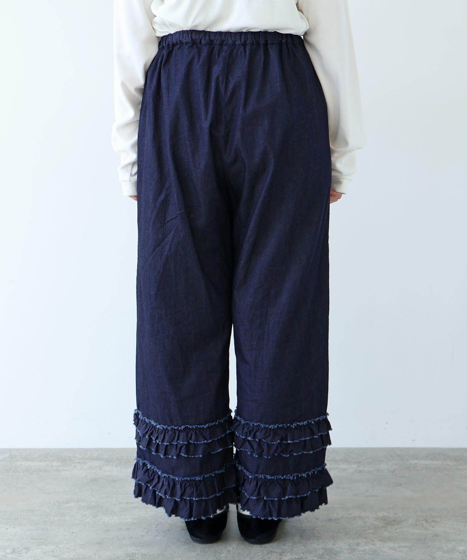 AMBIDEX Store ○ 5.5oz denim furi furi パンツ(F インディゴ): bulle