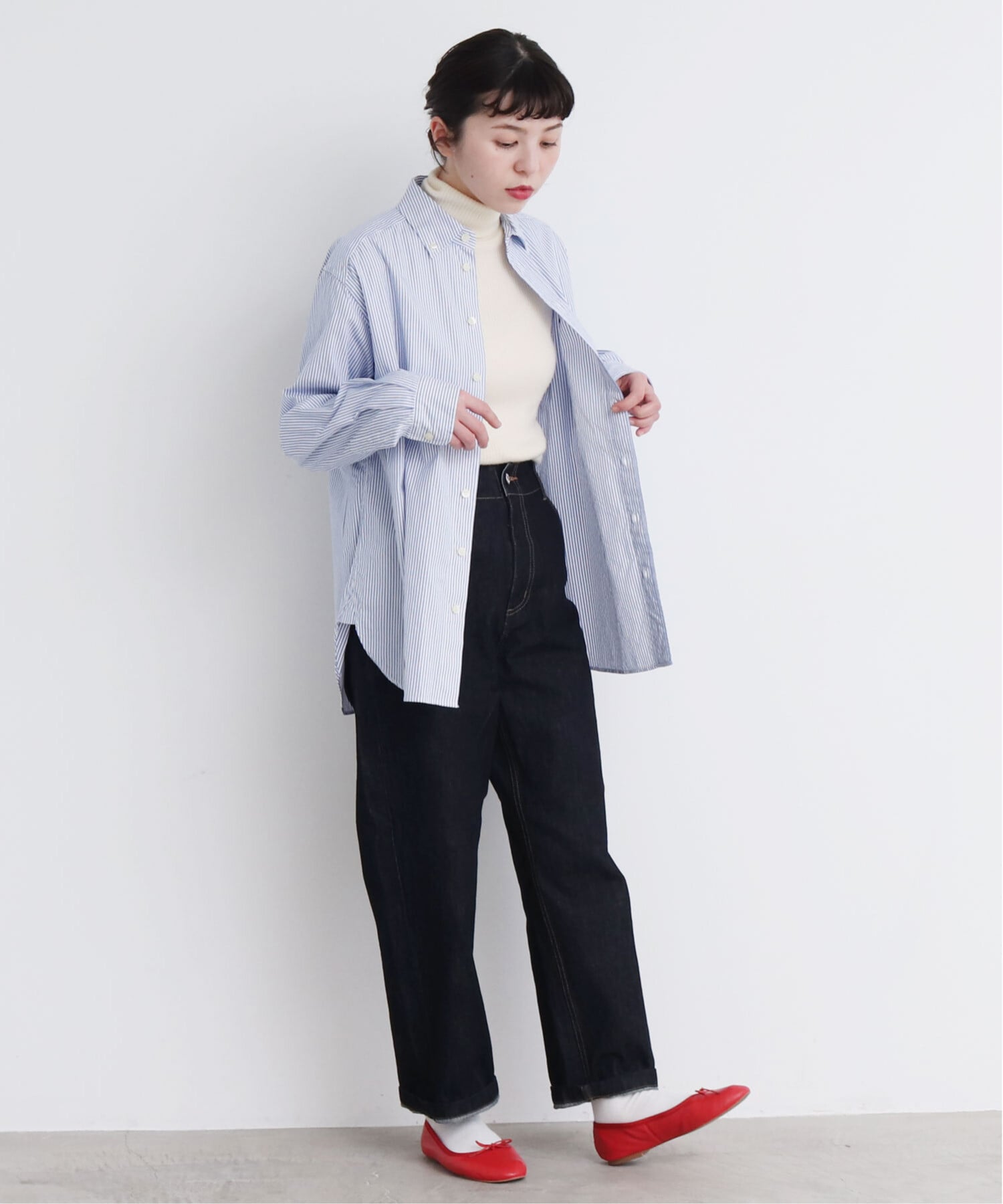 モデル 161cm size:S