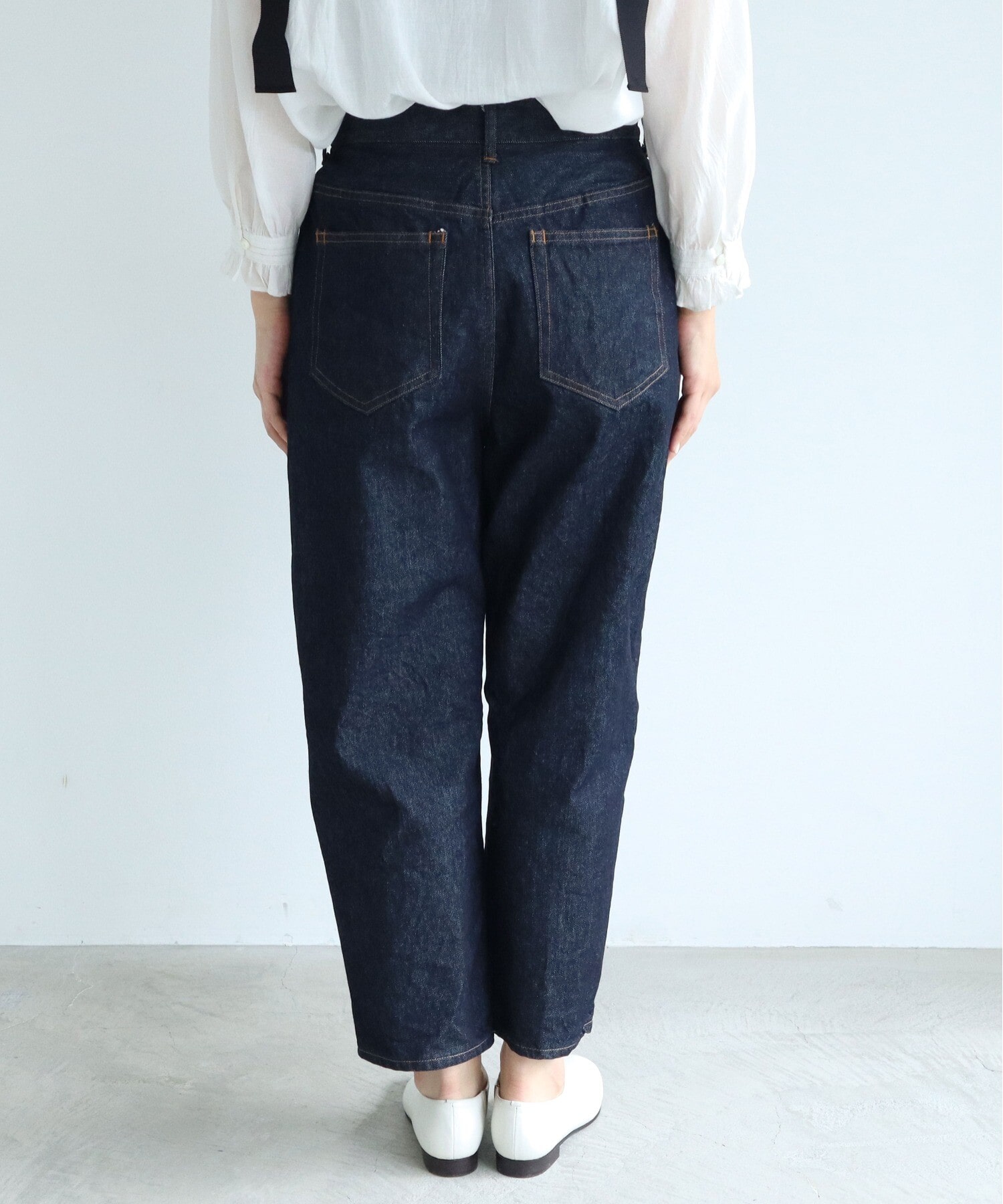 AMBIDEX Store 12ozDenim 5pkt wide tepered パンツ(M コン): yuni