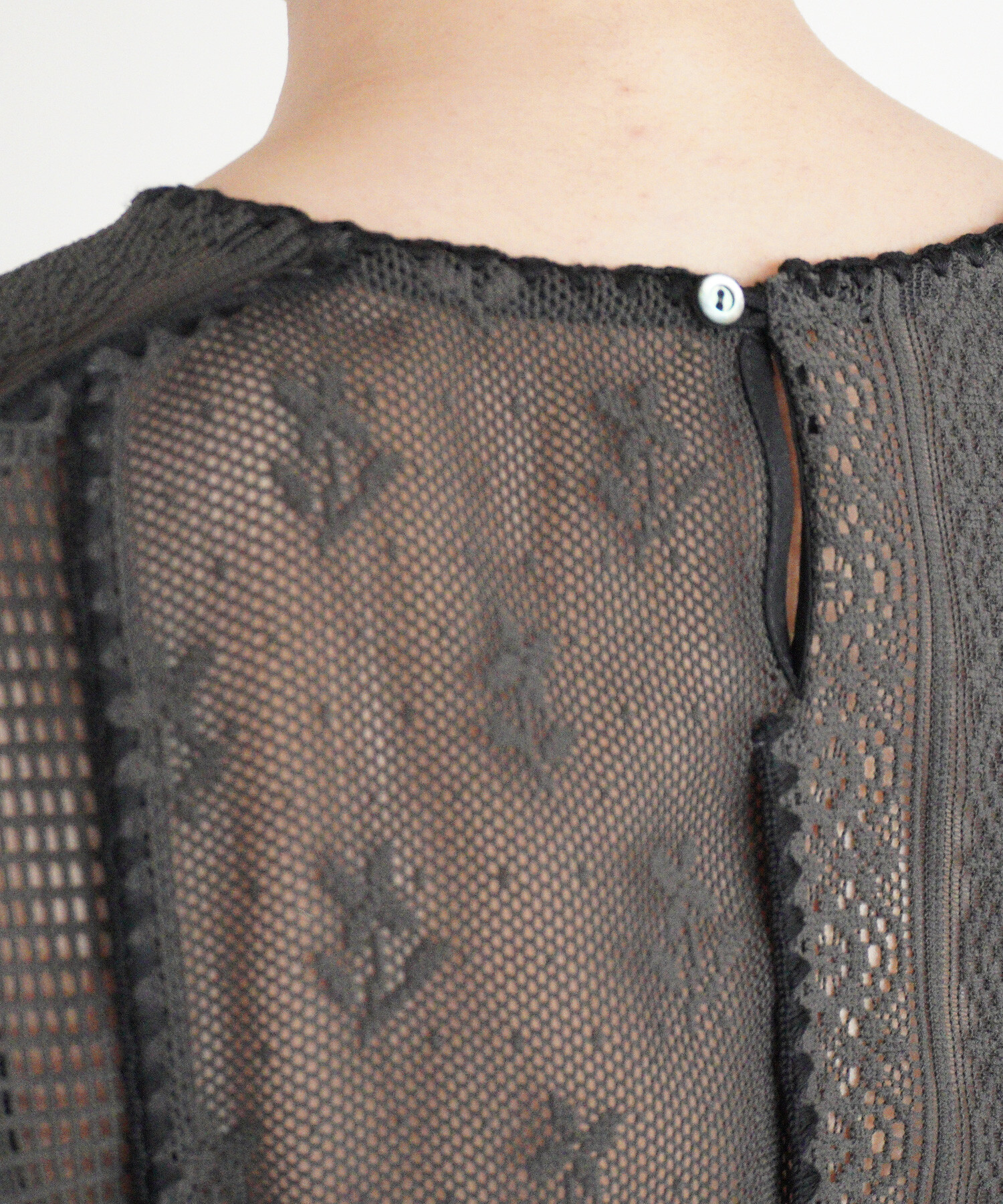 AMBIDEX Store 〇patchwork lace ロングスリーブプルオーバー(F