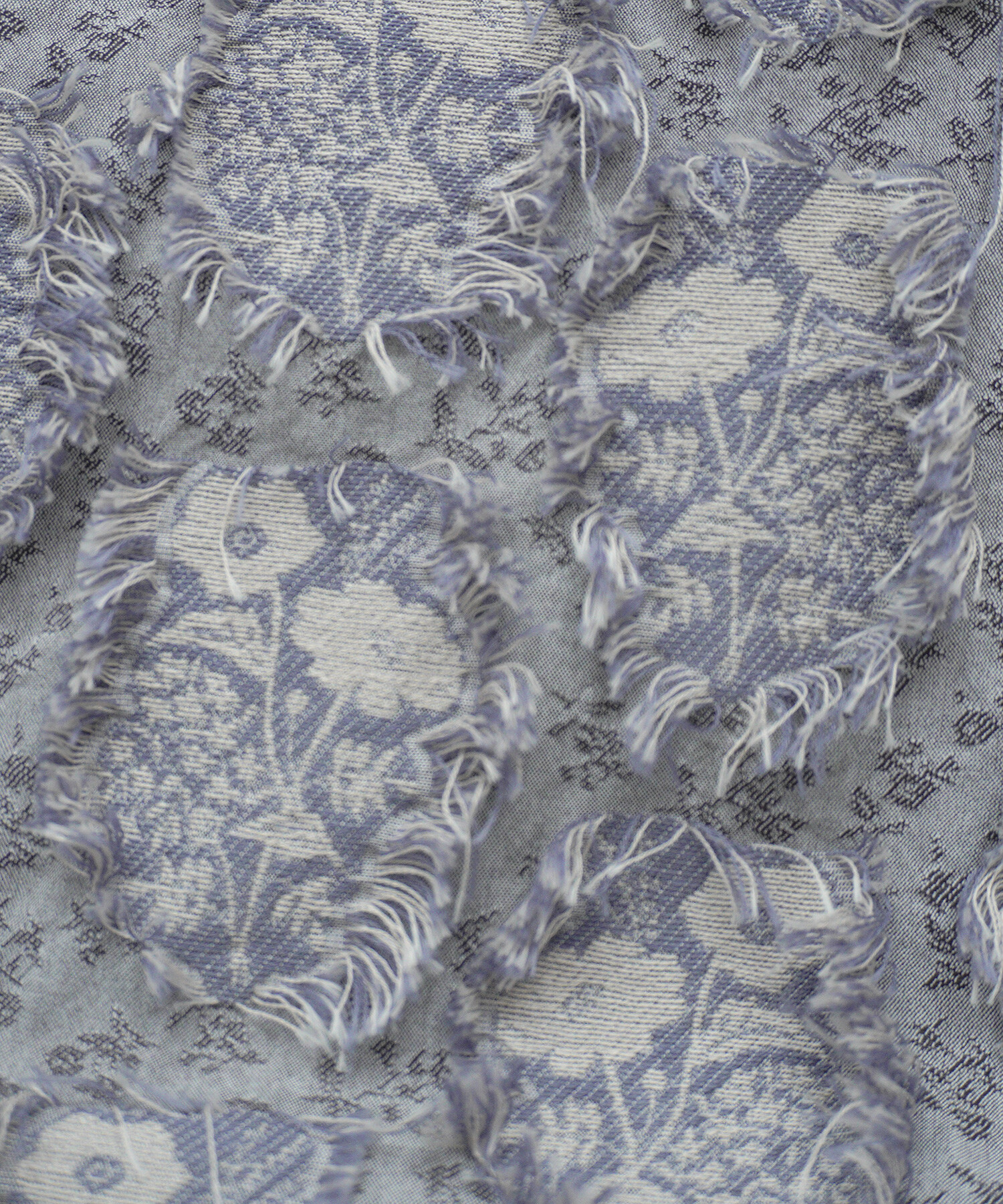 AMBIDEX Store 〇花野風jacquard ワイドパンツ(F クロ): FLAT-cic-HATENA