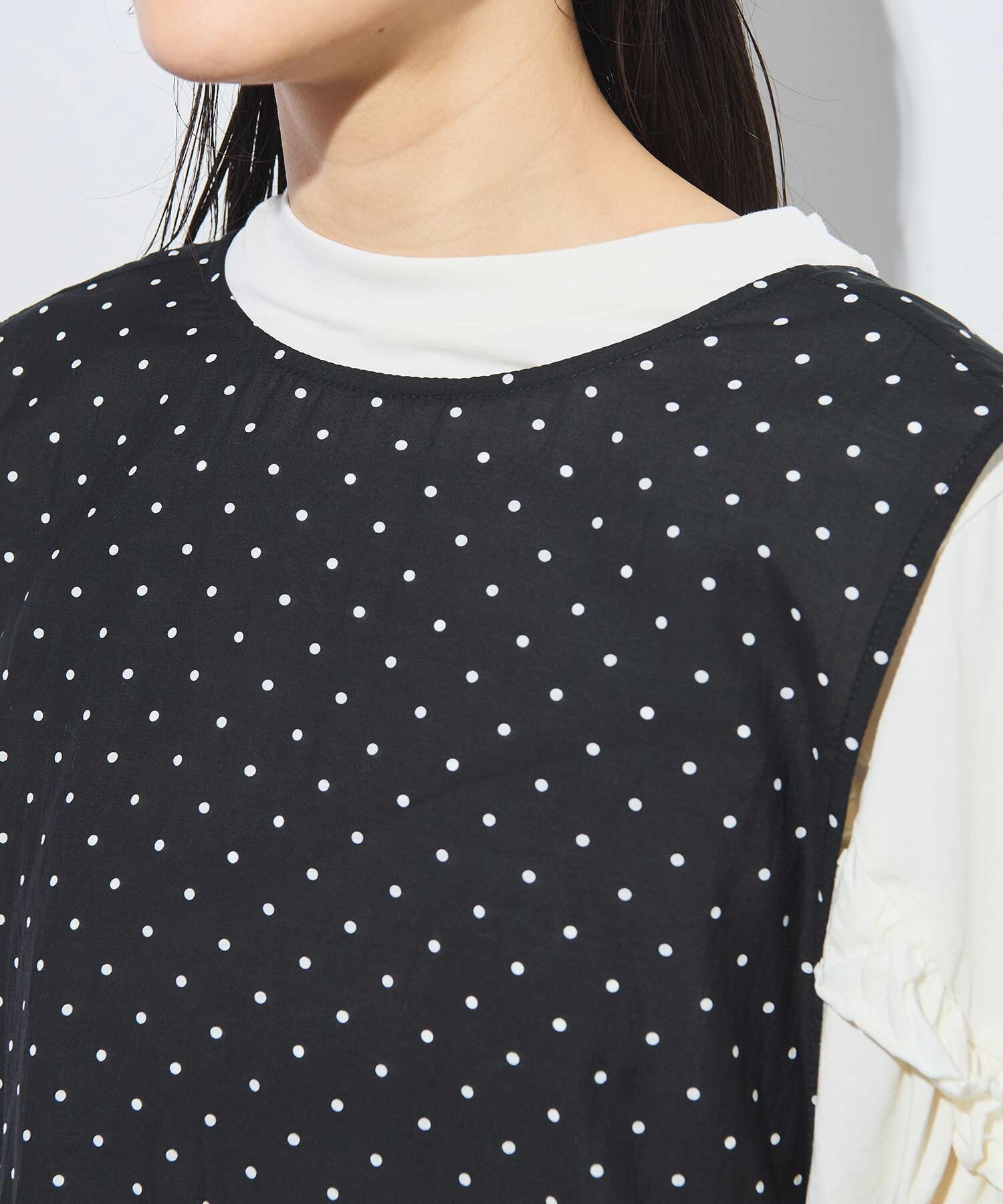 AMBIDEX Store 【予約販売】〇CottonCupra lawn 2way blouse (F
