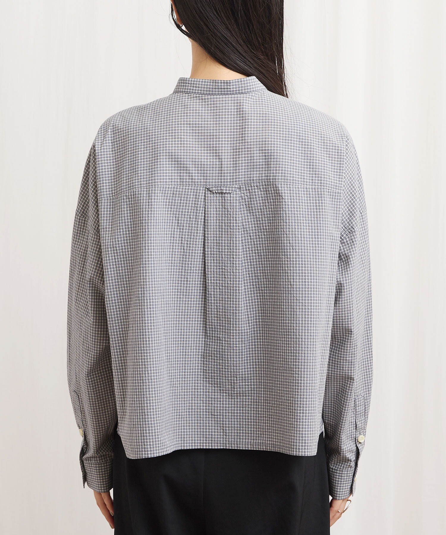 AMBIDEX Store ribbon shirt(F チェック): l'atelier du savon