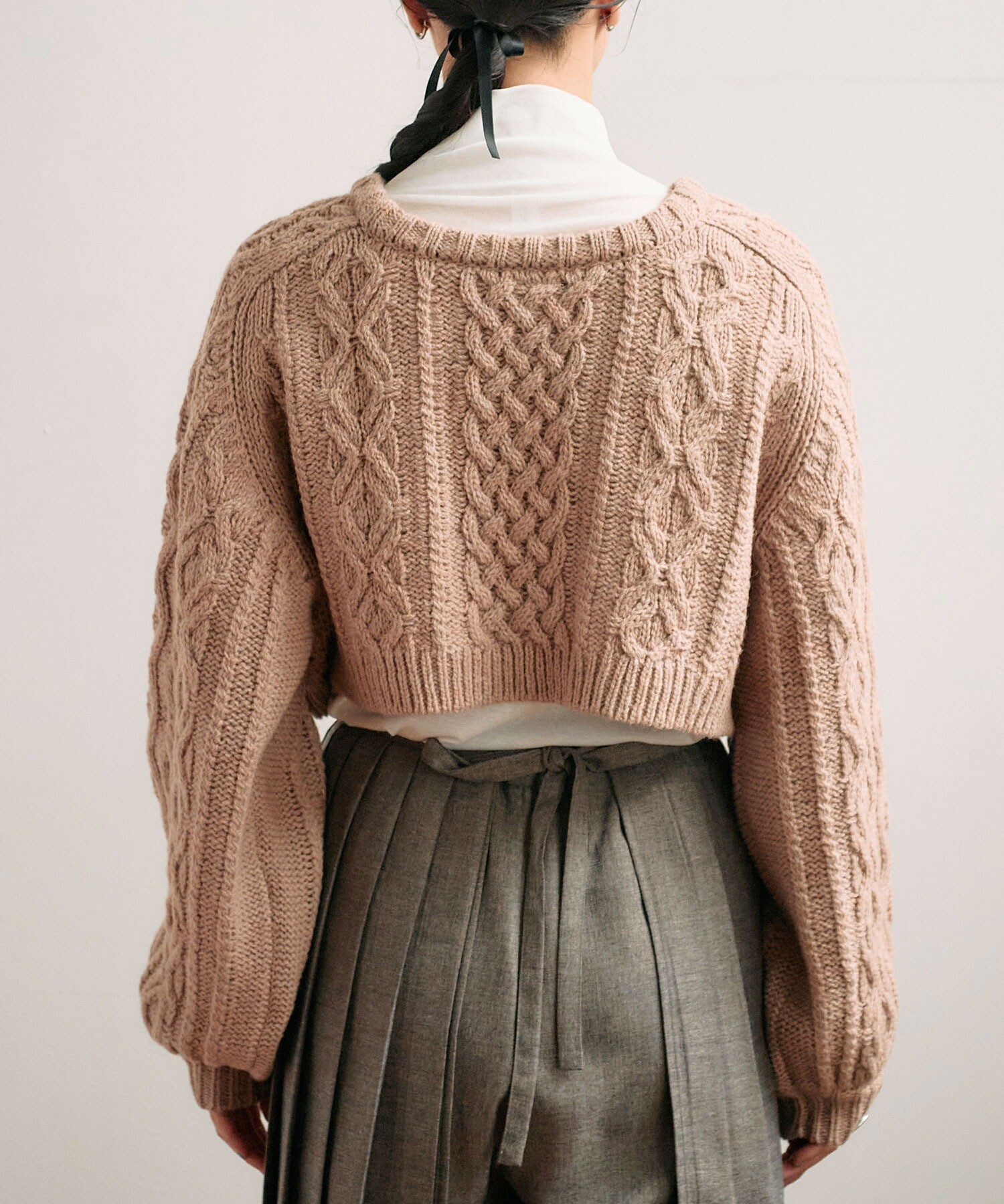 AMBIDEX Store 〇SHETLAND 2way bolero(F ピンク): l'atelier du savon