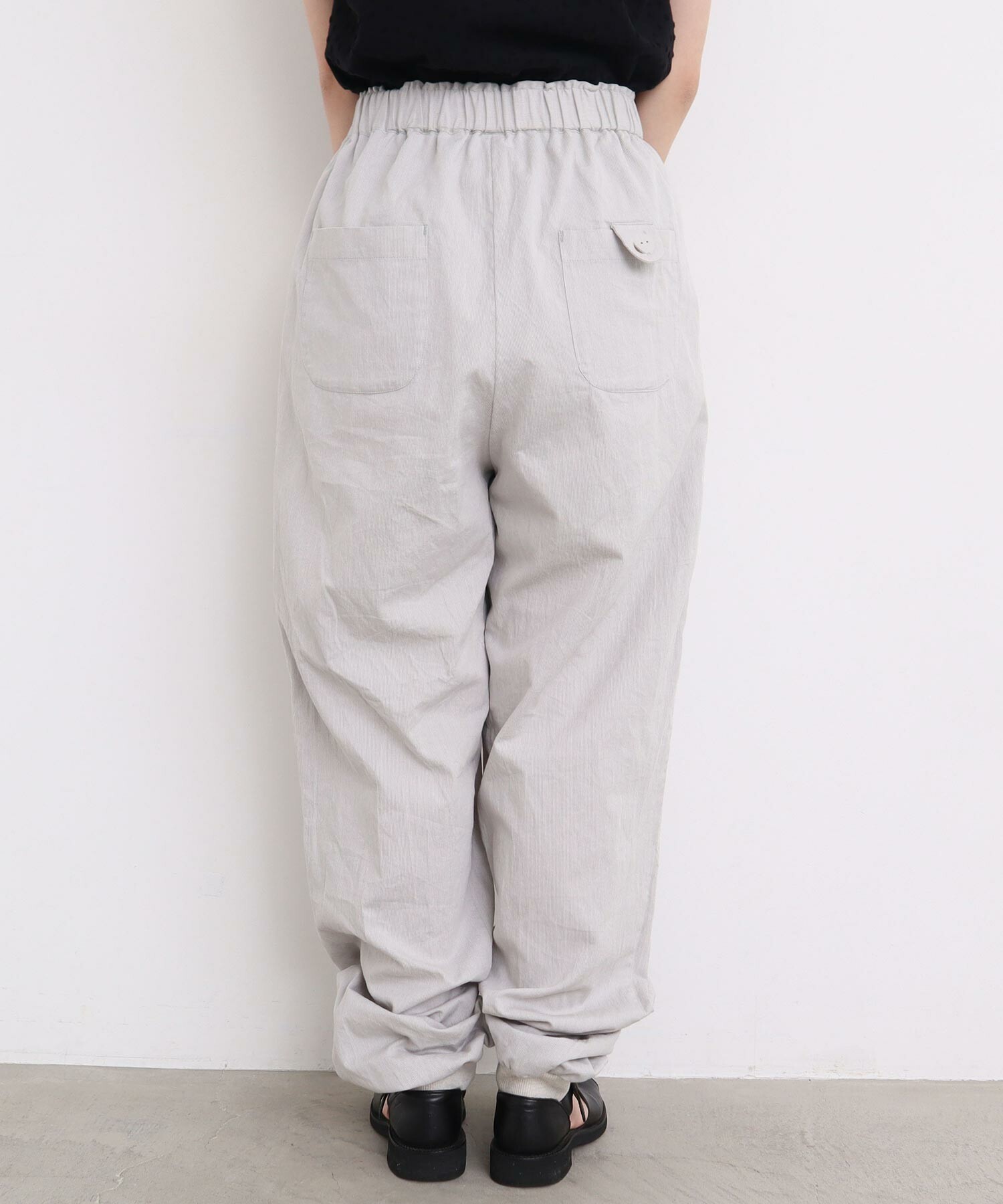 AMBIDEX Store 〇スウェットみたいなゆるパンツ(F ベージュ): l