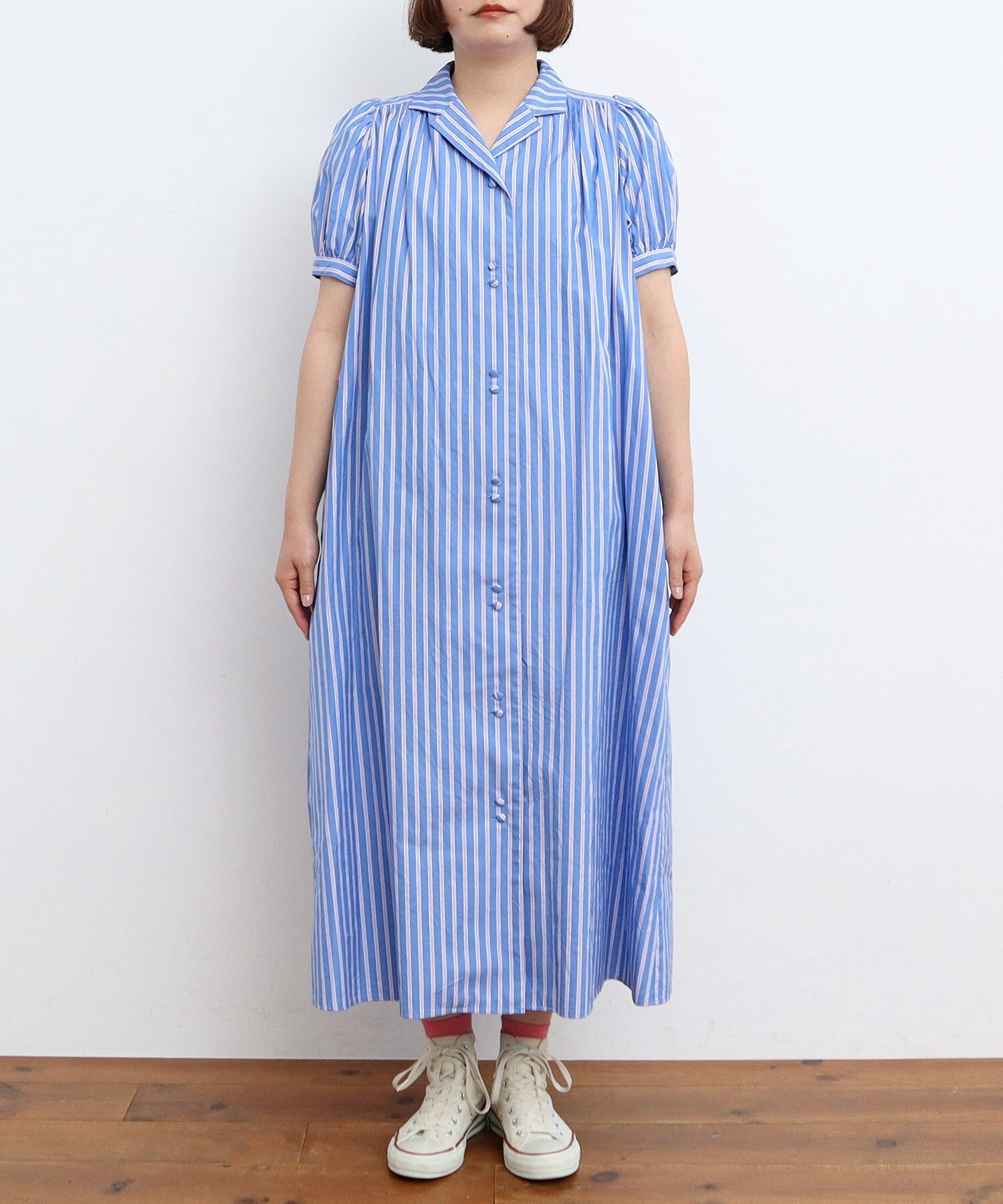 CITYSHOP - CITYSHOP ストライプワンピース Stripe KAFTAN Dress