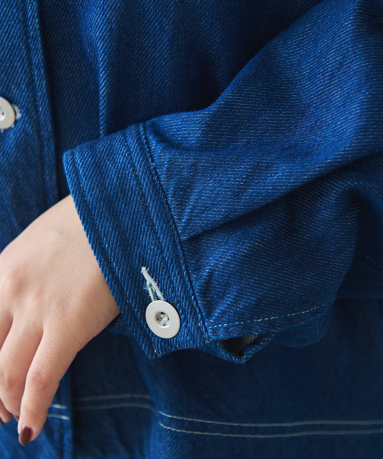 AMBIDEX Store △〇 7.7oz デニムブルゾン(F コン): bulle de savon