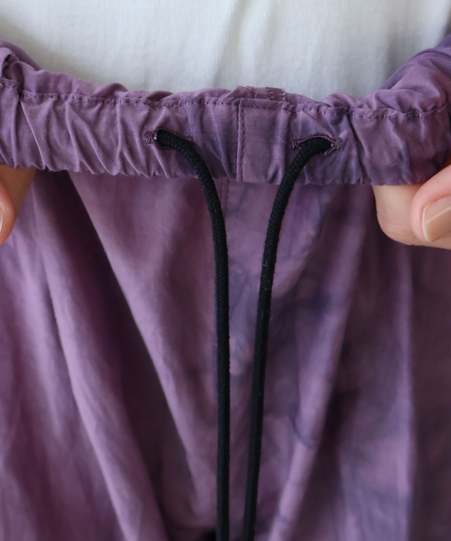 AMBIDEX Store cotton cupla difused dye pettit パンツ(F パープル): yuni