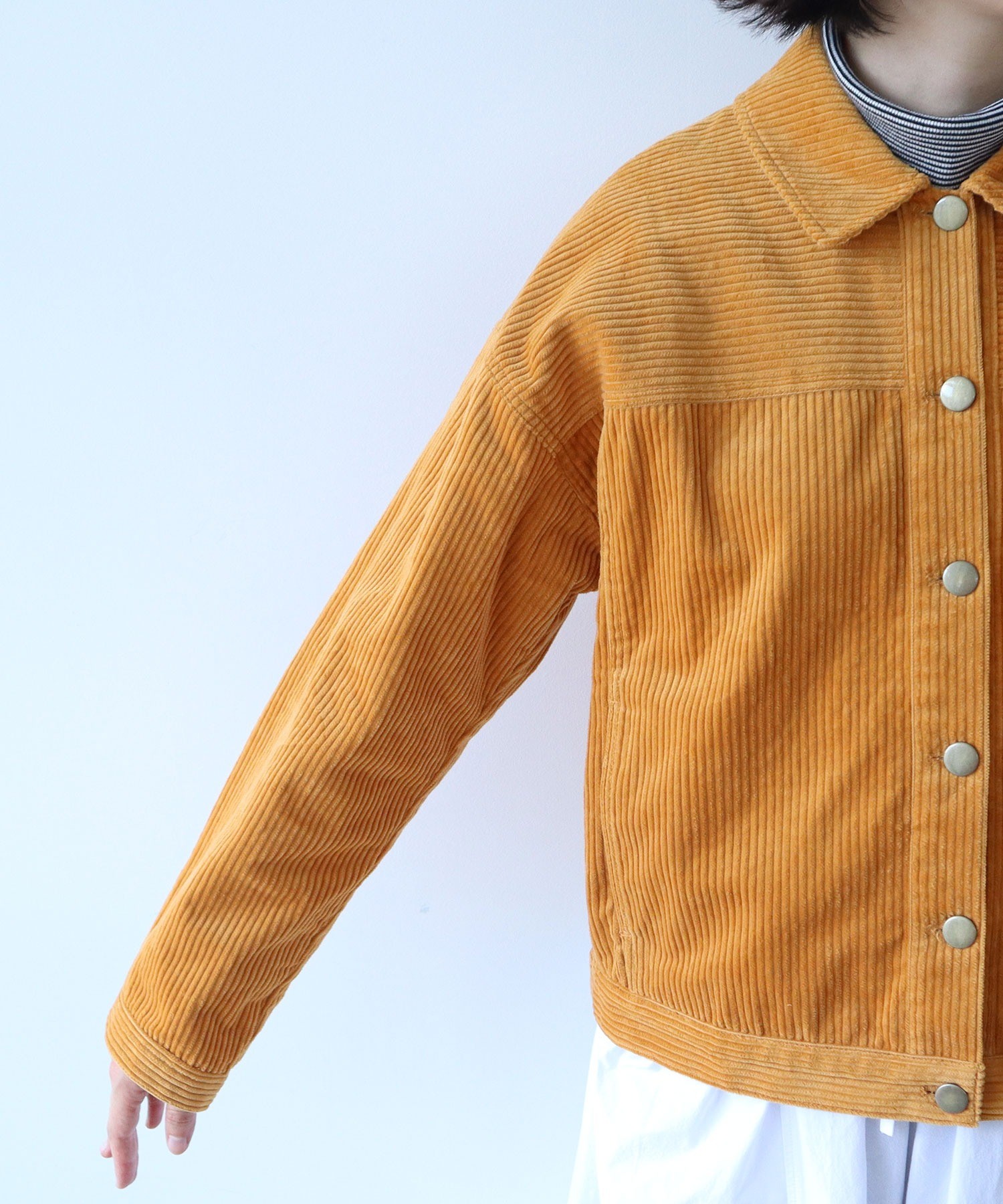 AMBIDEX Store ○○6Wコーデュロイ ブルゾン(F カーキ): PAR ICI