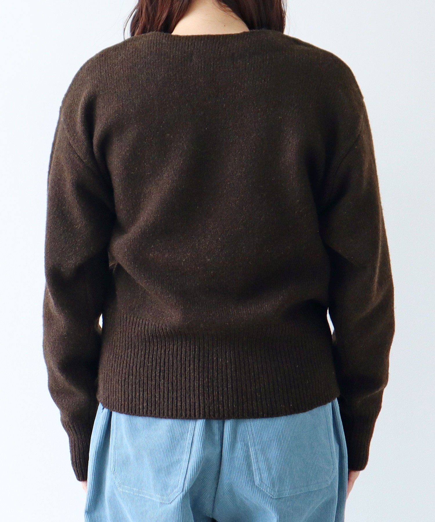 15Chloe3ページ AMBIDEX Store ○3インターシャ カレッジニットプルオーバー(F