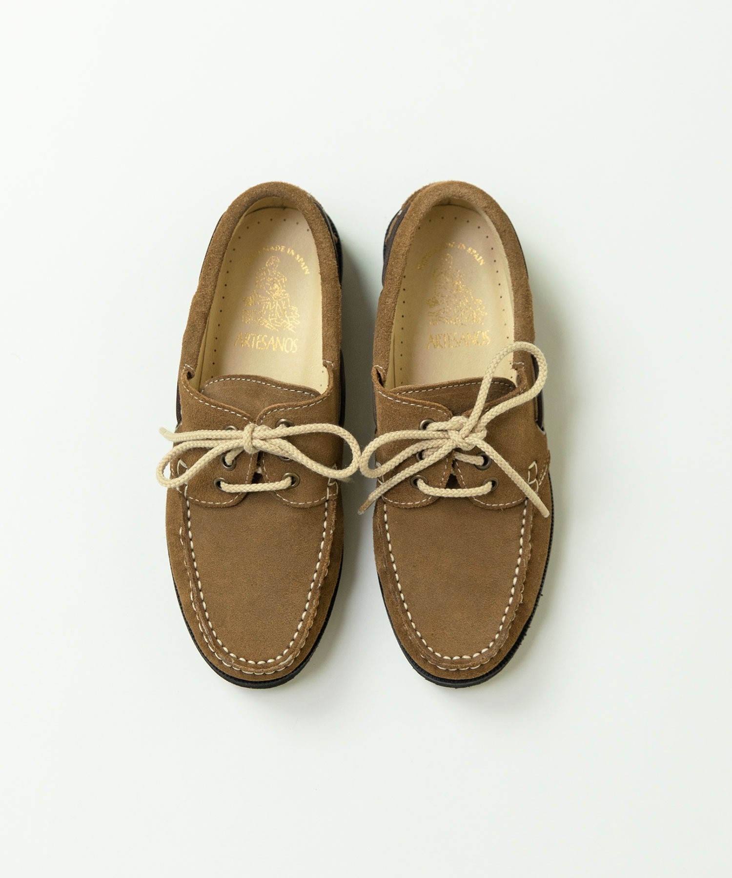 AMBIDEX Store 【予約販売】○スウェード/オイルレザー デッキシューズ