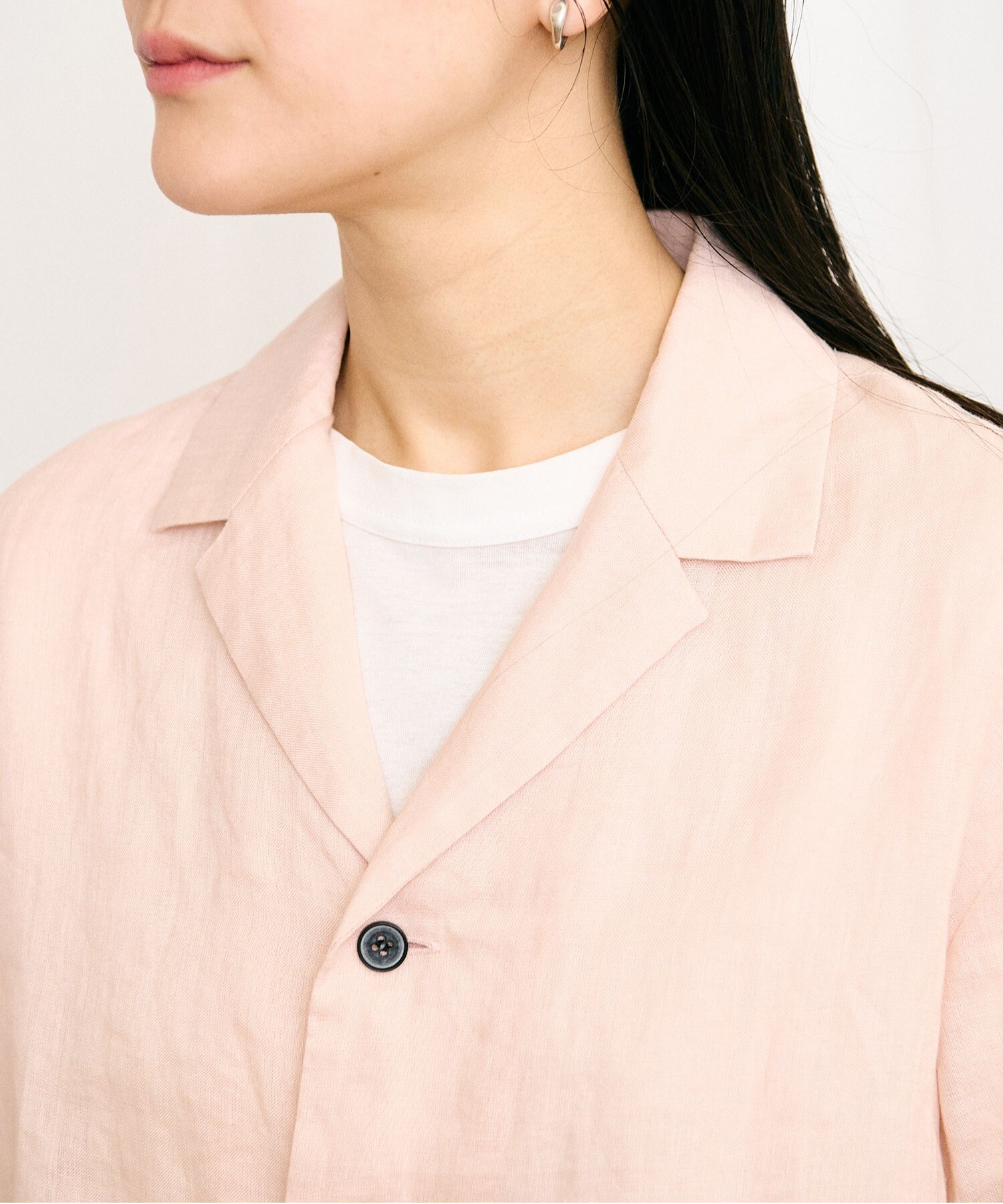 AMBIDEX Store 【予約販売】〇DAILY LINEN shirt(F コゲチャ): l