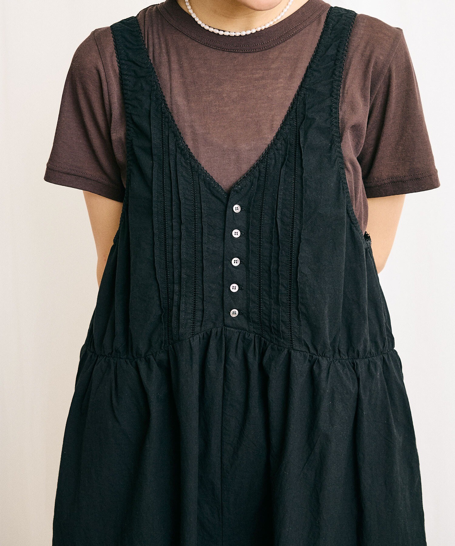 C/2F HOME ヘンリーショートロンパース