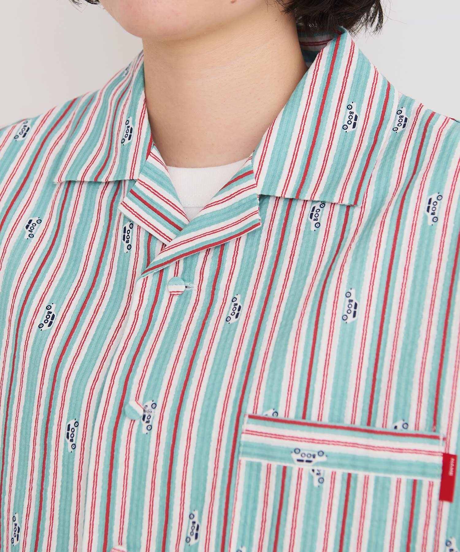 【お洒落☆セレブ愛用】HERMES ツウィレイン シャツ stripe oversized shirts – BUNNY APARTMENT