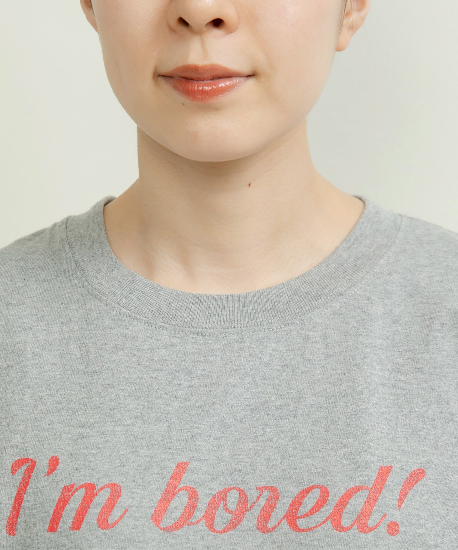 tシャツ 16/-天竺 秋を待つ犬プリント ロンＴ レディース AMBIDEX Store 【予約販売】○16/-天竺 秋を待つ犬プリント ロン