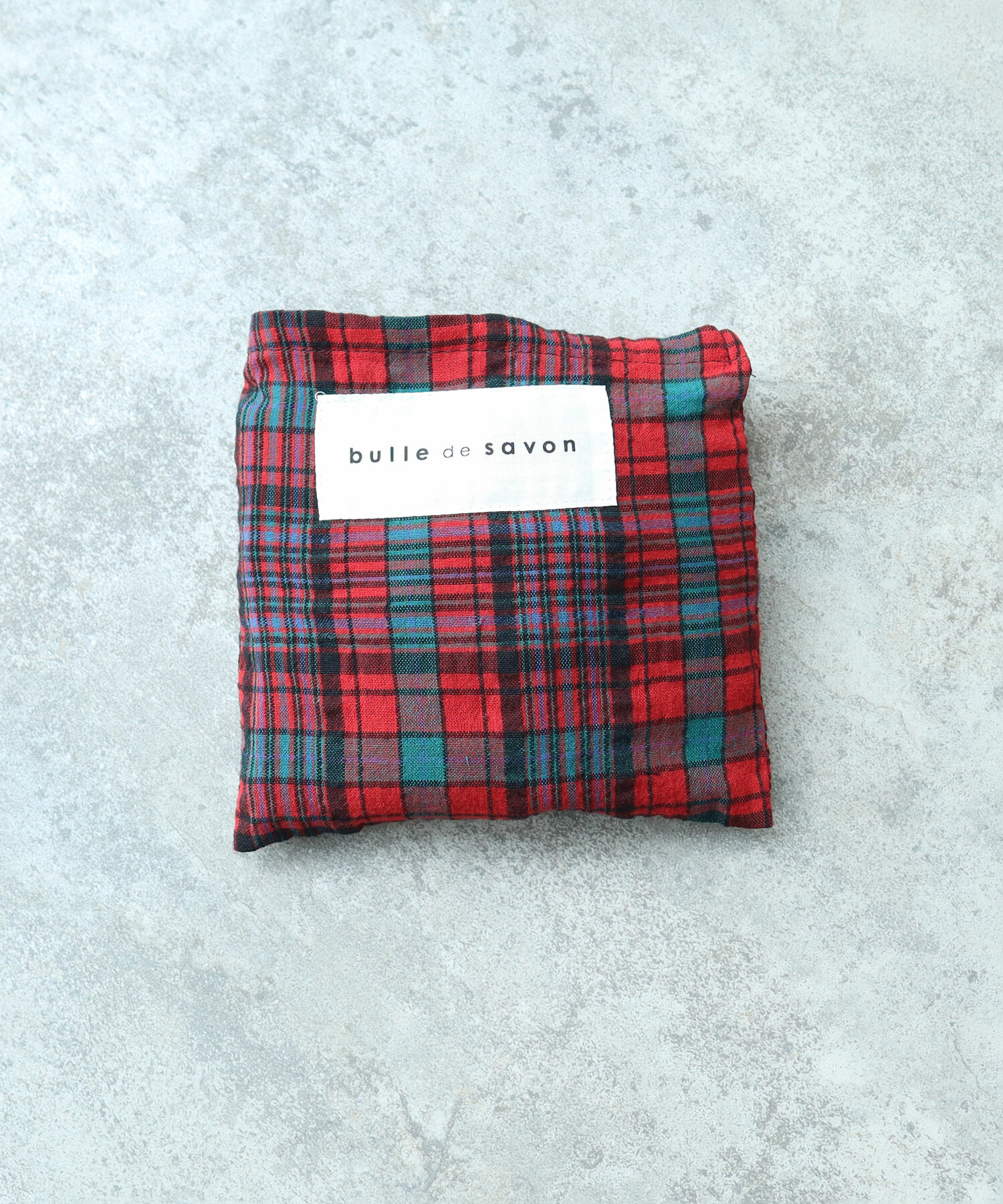 AMBIDEX Store △○ しょんぼり犬 刺繍 トートバッグ(F アカ