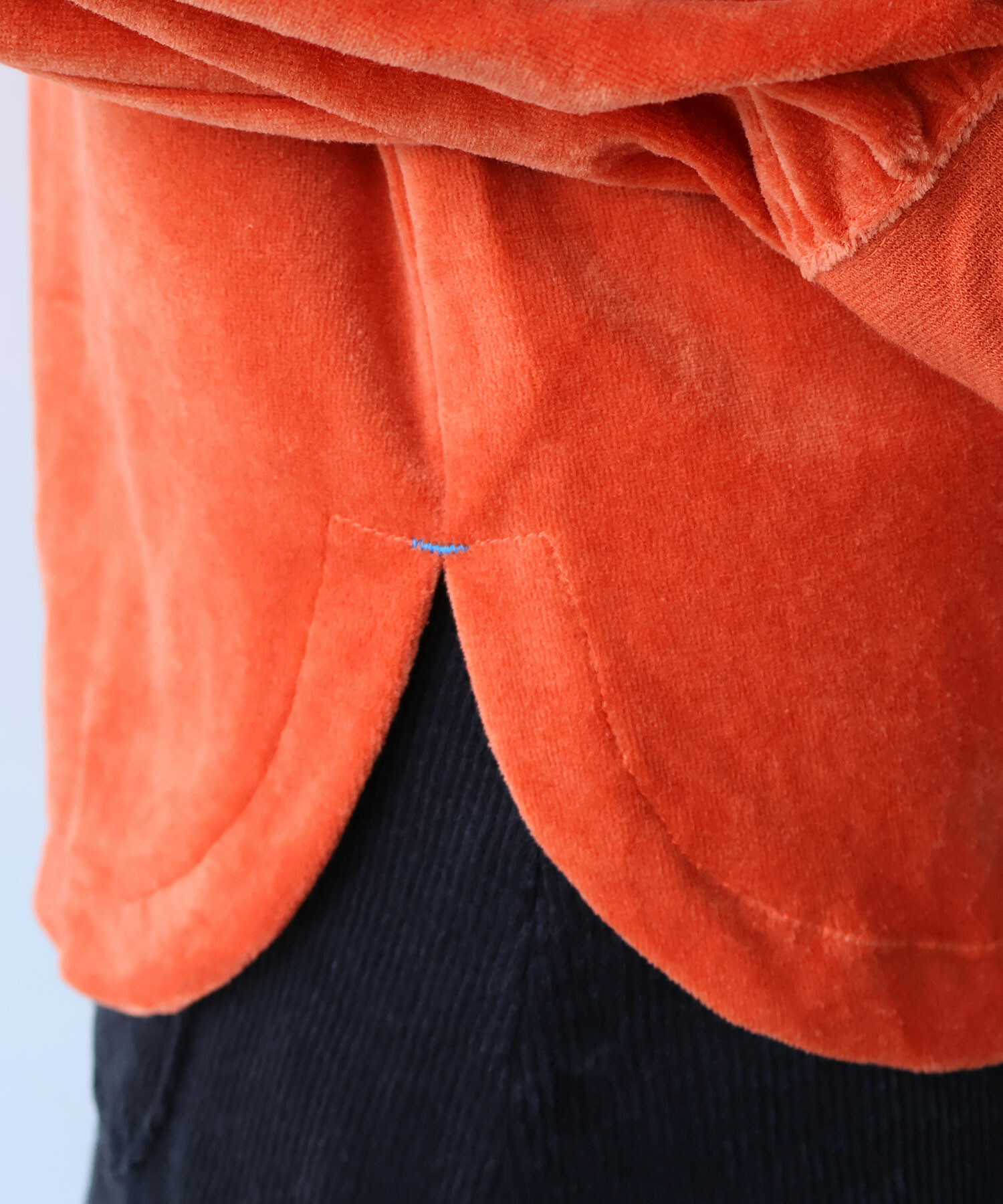 AMBIDEX Store ○ プレーティングベロア ロゴプルオーバー(F