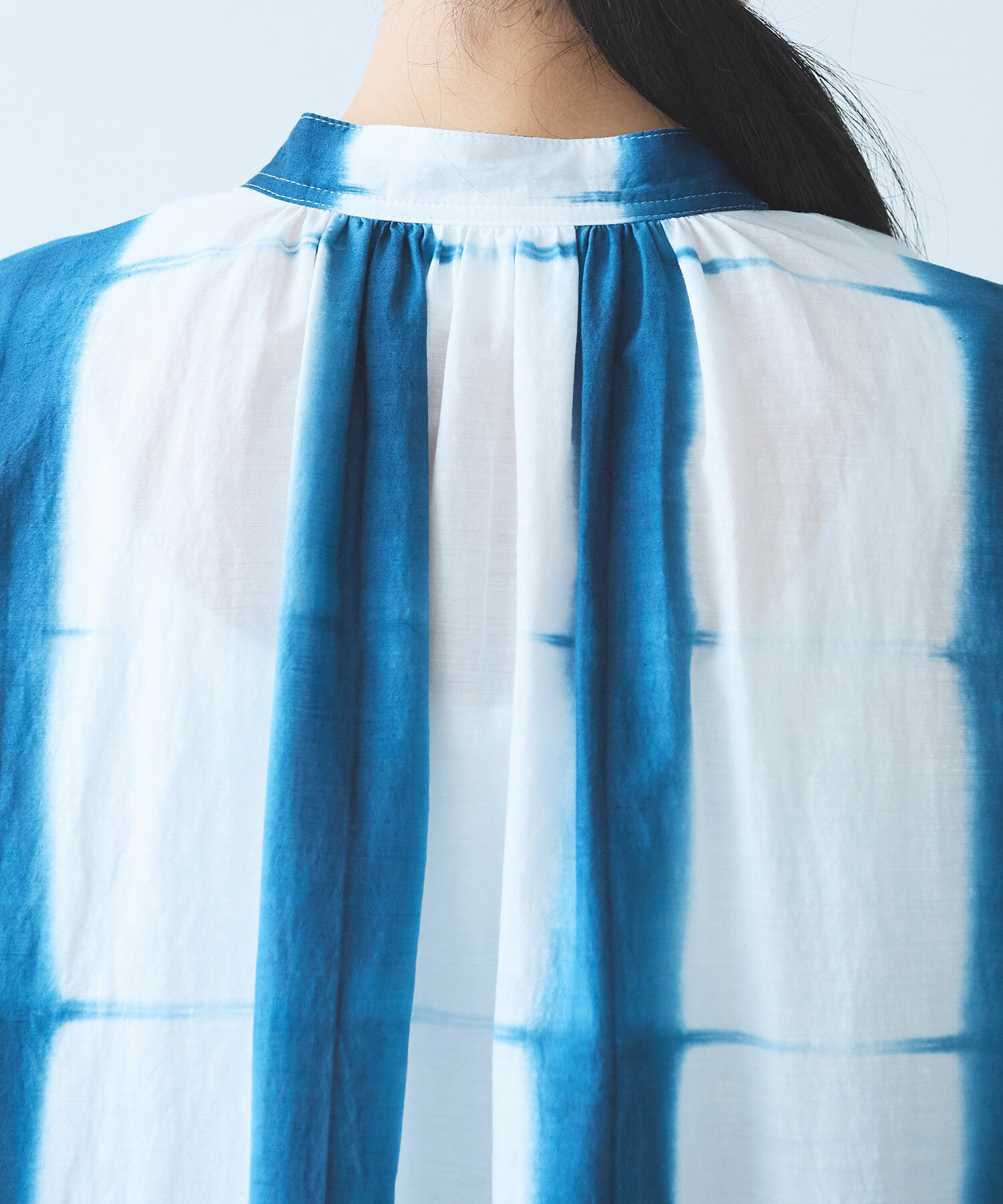 AMBIDEX Store △コットン/キュプラ/リネン 板染め kaftan ワンピース