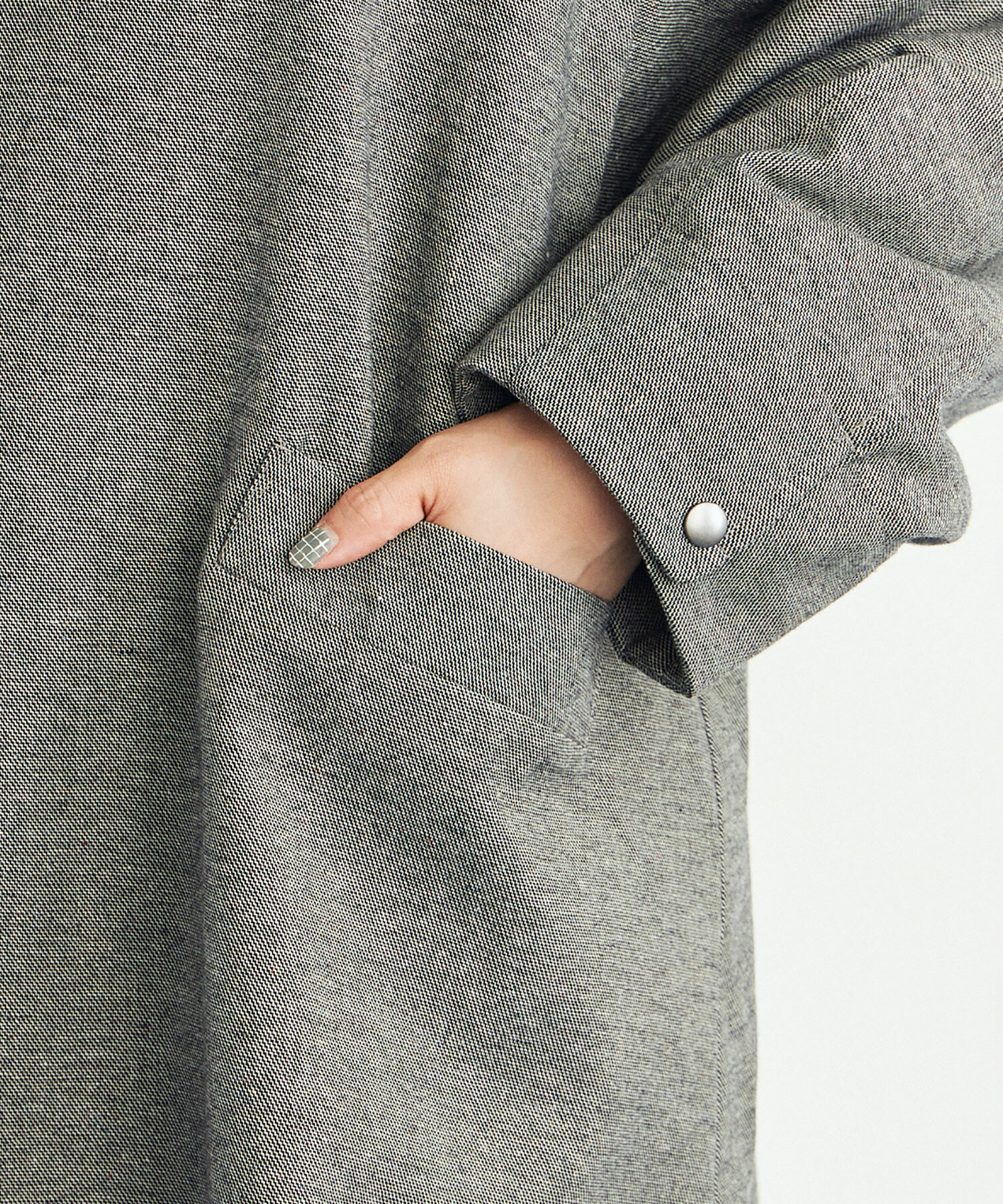 AMBIDEX Store ○POP TWEED DOLMAN コート(F MIX GREY): buoybuoy