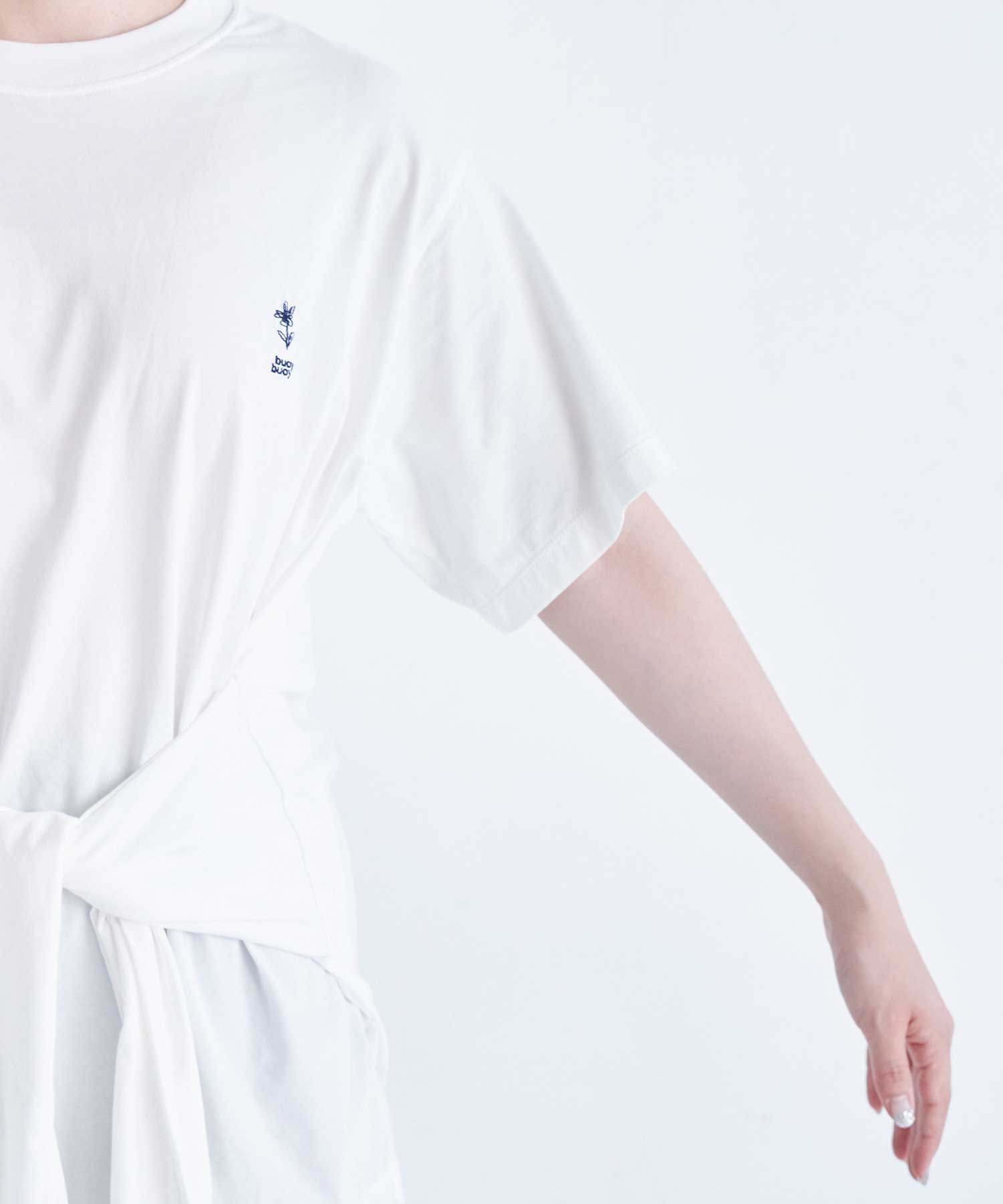 AMBIDEX Store ○○ORGANIC強撚 TWO SLEEVE Tシャツ(F GREEN TEA