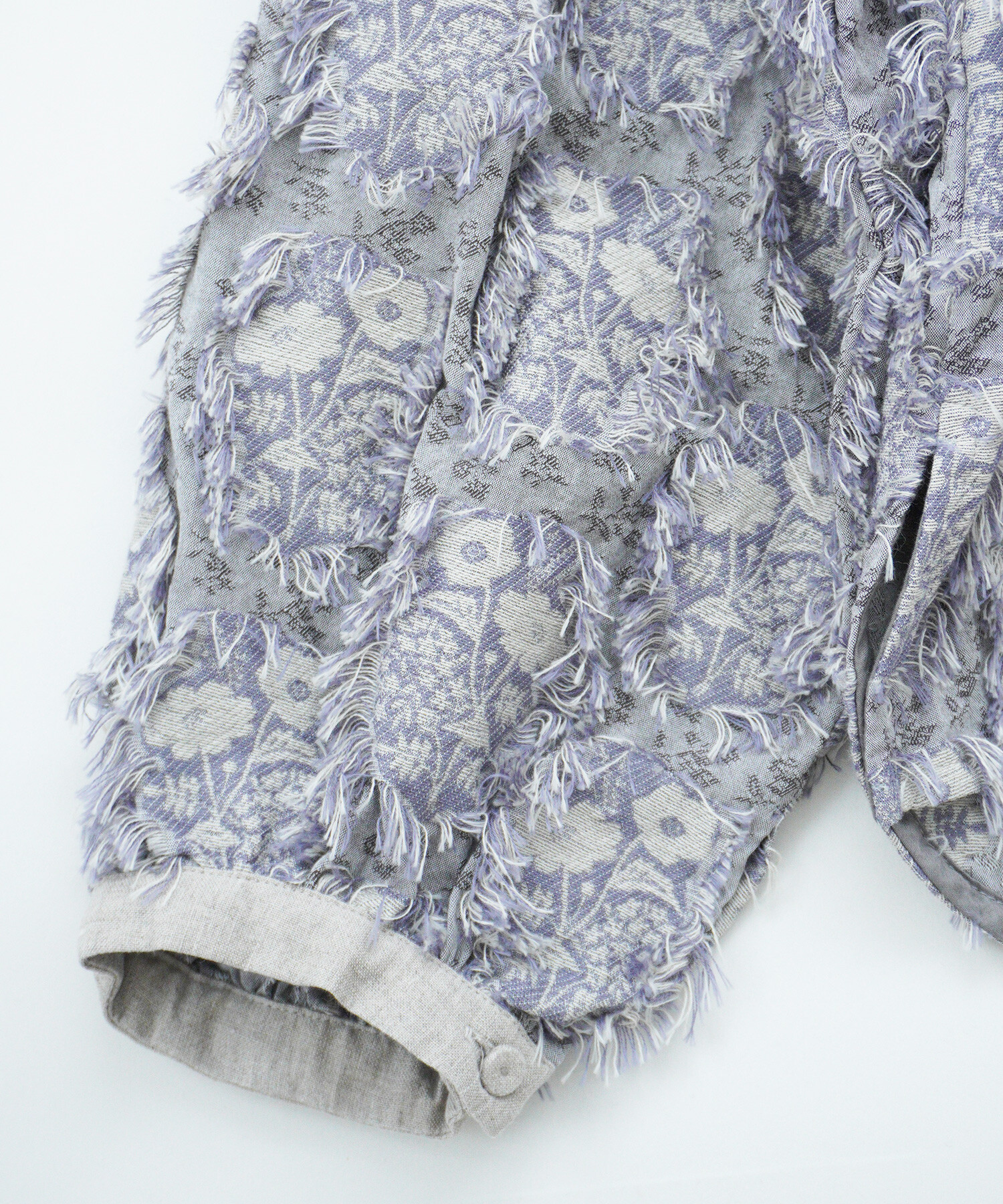 AMBIDEX Store 〇花野風jacquard ブラウス(F クロ): FLAT-cic-HATENA