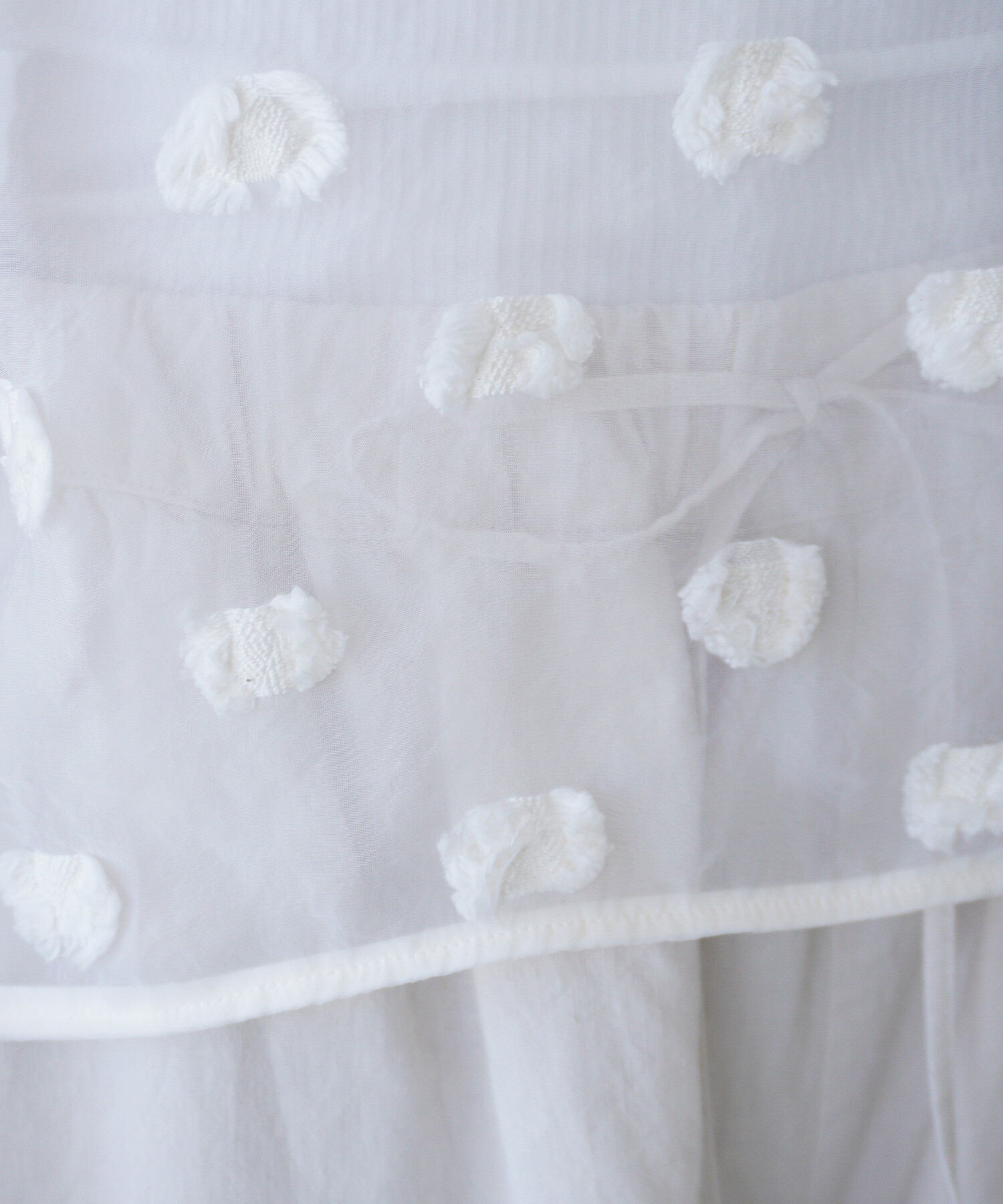 qiri キリ 氷dot jacquard ブラウス 63-01-BL-017-25-1 楽天市場】qiri【キリ】氷dot jacquard frill blouse 【送料無料