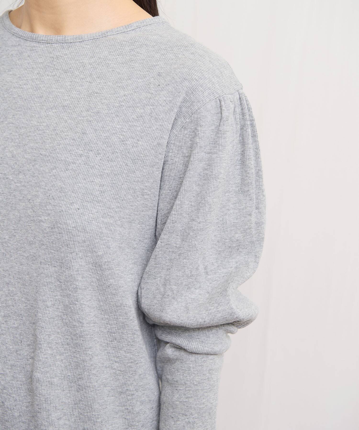 AMBIDEX Store 〇ZIM tereko puff pullover(F シロ): l'atelier du savon