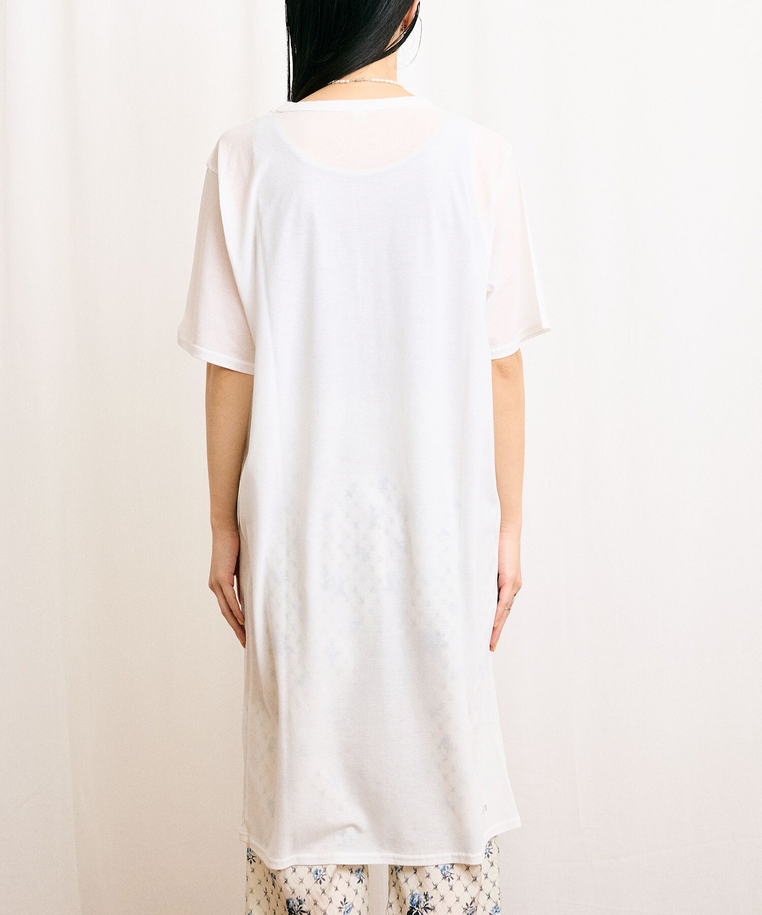 AMBIDEX Store 【予約販売】〇simple through long Tshirt(F AMBIDEX Store 【予約販売】〇simple through long Tshirt(F