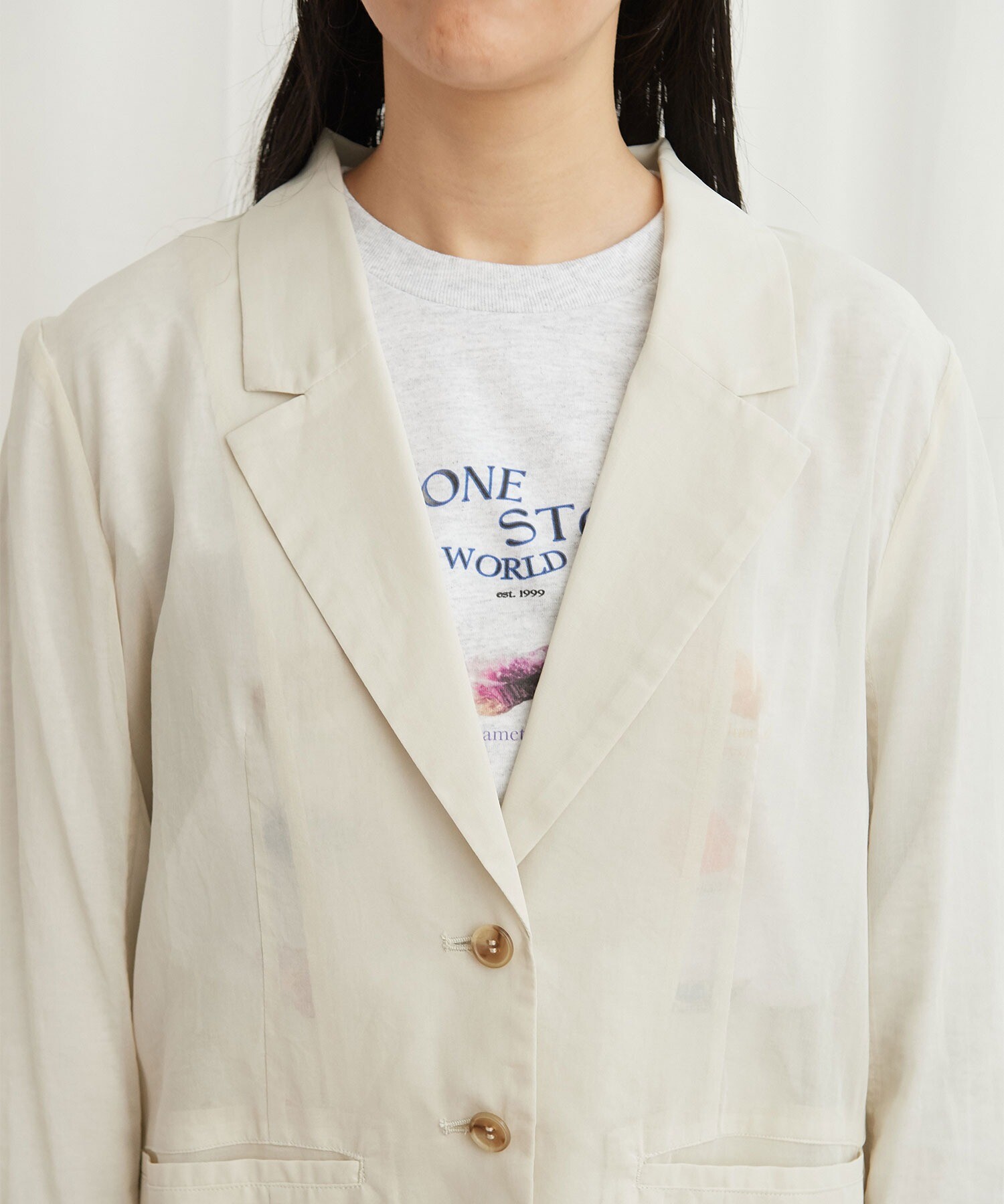 AMBIDEX Store ○through jacket(F ベージュ): l'atelier du savon