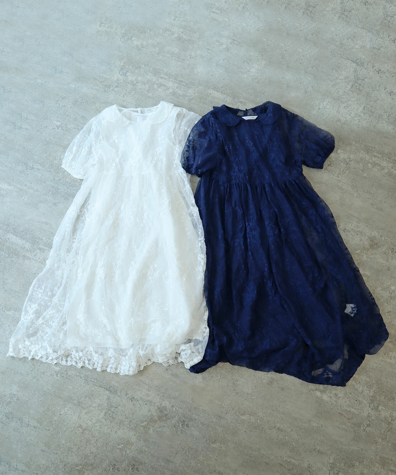 No.254 犬服ハンドメイド バルーンワンピース ブルー花柄 - メルカリ