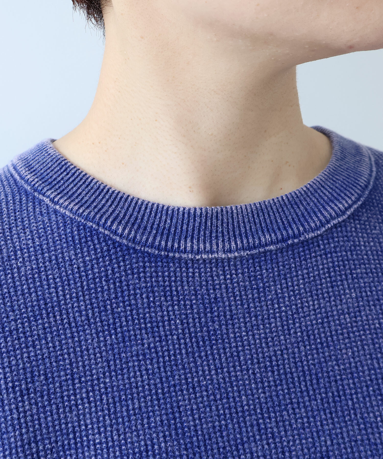 ウールー AMBIDEX Store 【予約販売】○COTTON WAFFLE FADE KNIT プル