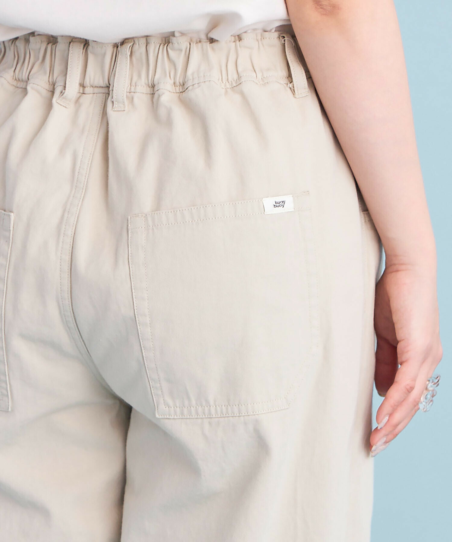 AMBIDEX Store 強撚TWILL COTTON 5pocket EASY パンツ(F BLACK): buoybuoy