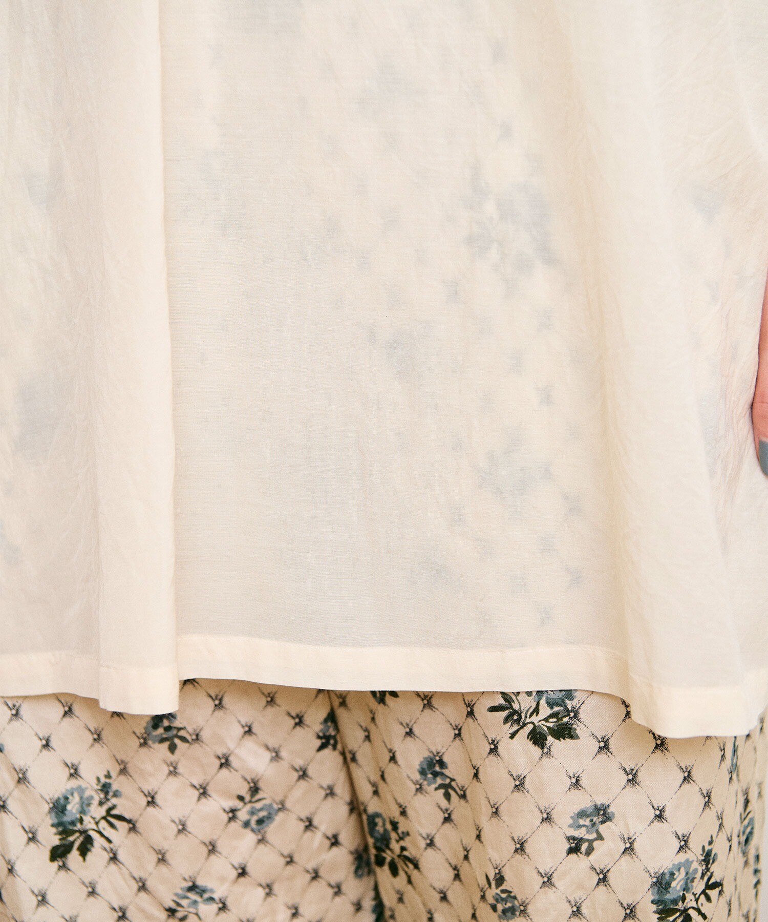 AMBIDEX Store 【予約販売】〇Cotton cupra washer Annie blouse AMBIDEX Store 【予約販売】〇Cotton cupra washer Annie blouse