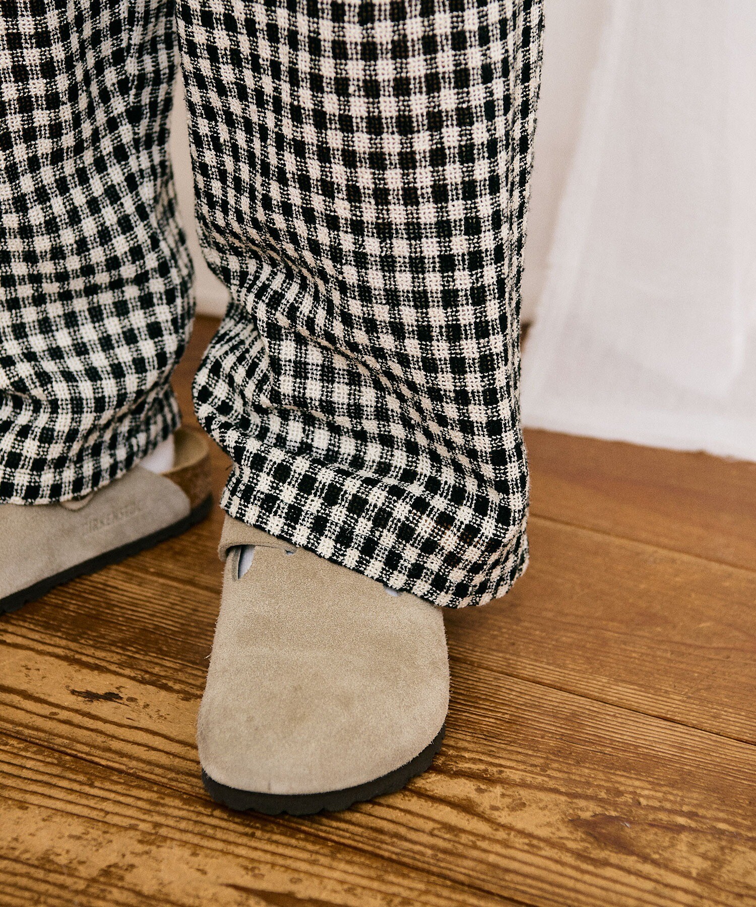 趣味・スポーツ・実用 Parfums de France   au point de croix AMBIDEX Store △〇silhouette pants(F チェック): l'atelier du