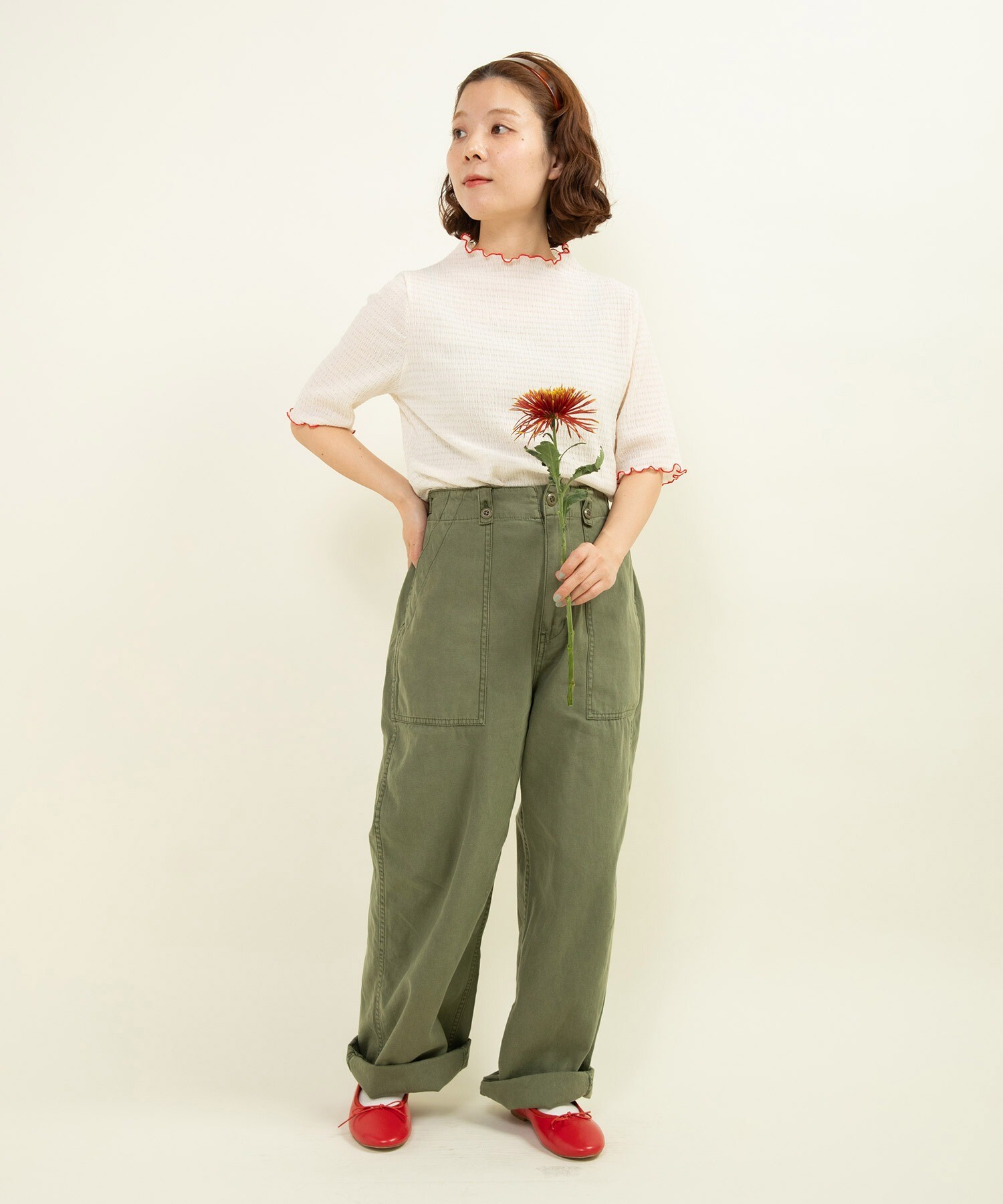 MACPHEE(マカフィー) ハイブリッドコットンショートブルゾン12