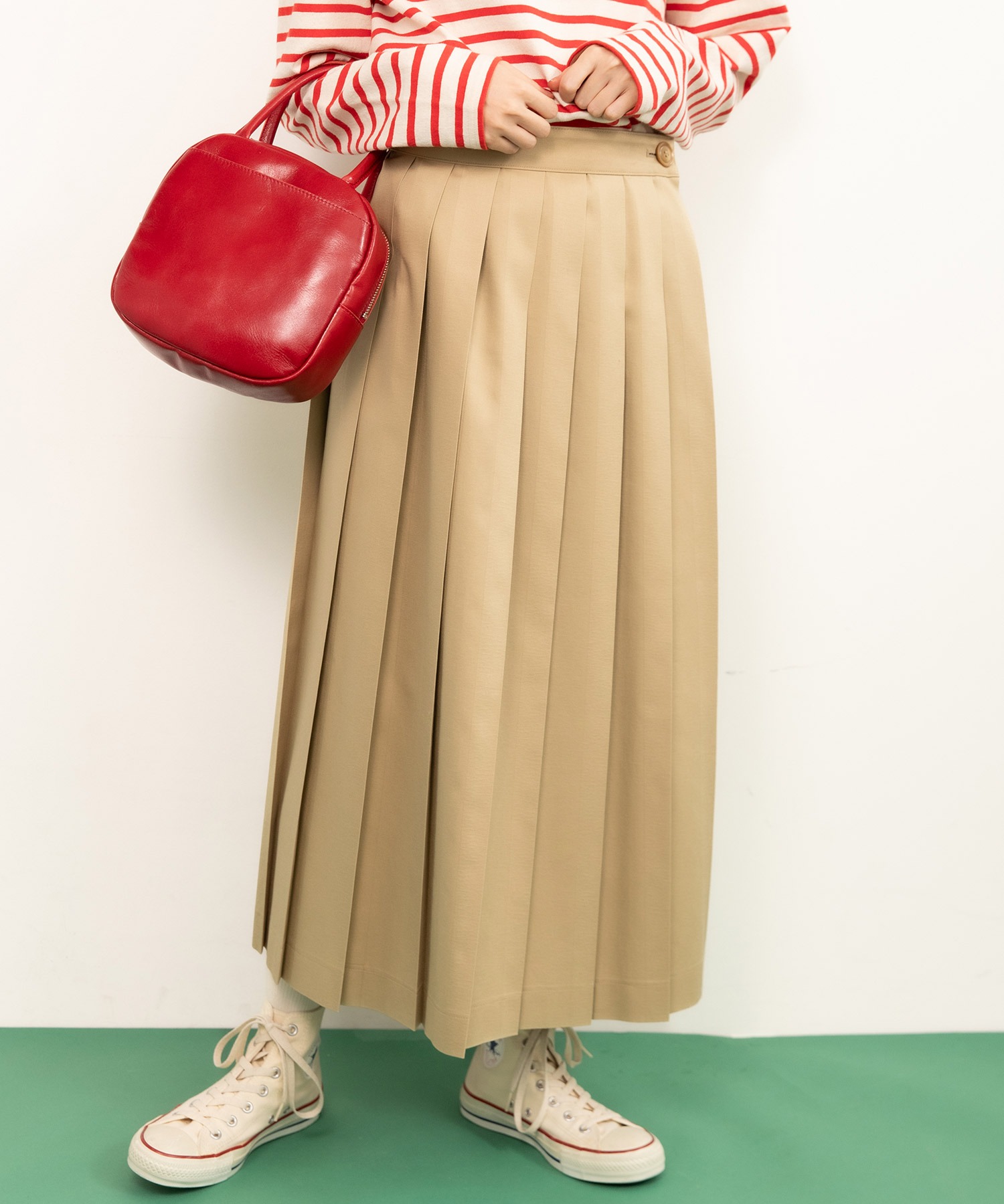 美品】 JIL SANDER / ジルサンダー | W SKIRT 01 PL プリーツ