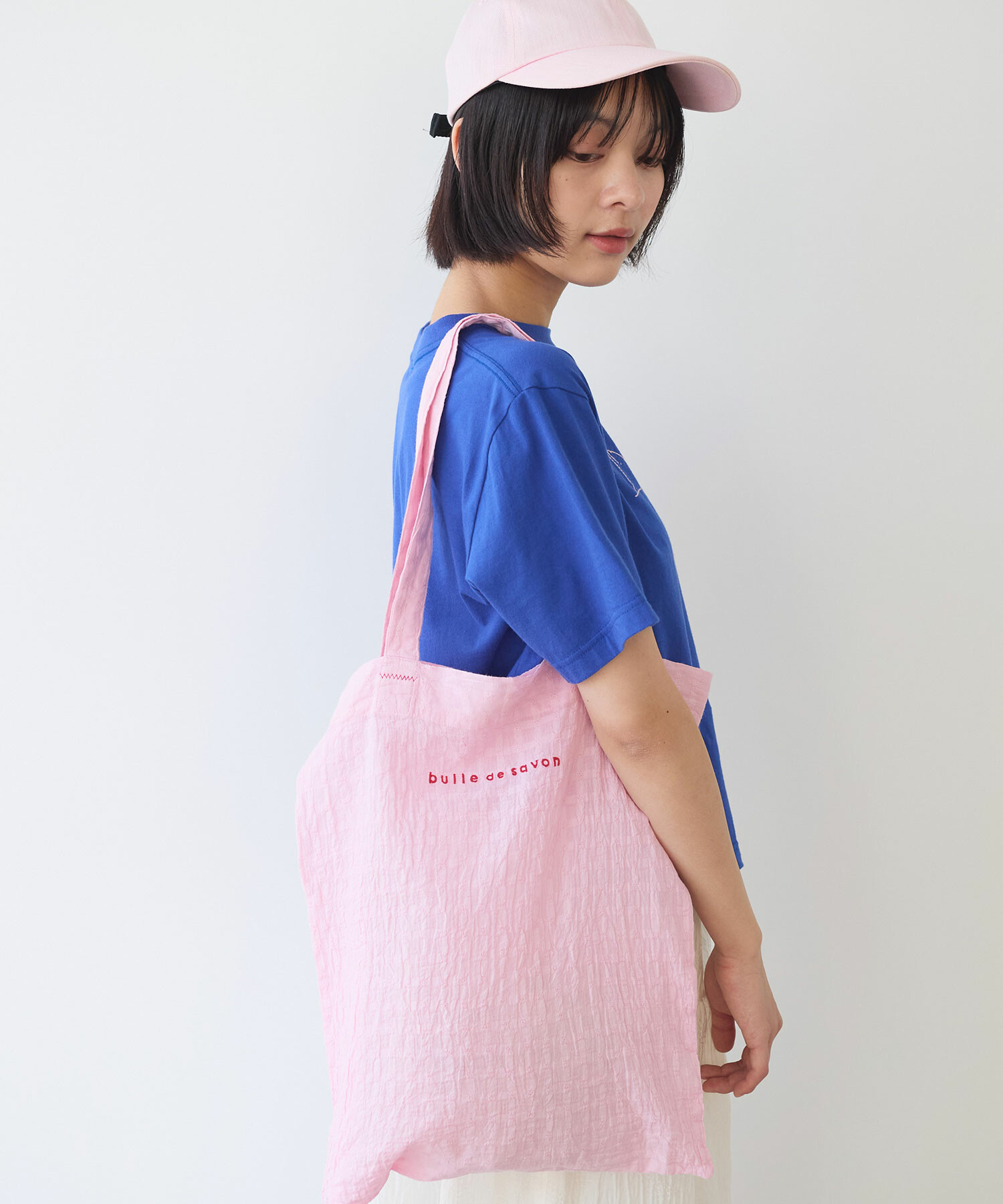 AMBIDEX Store トートバッグ(F グリーン): bulle de savon