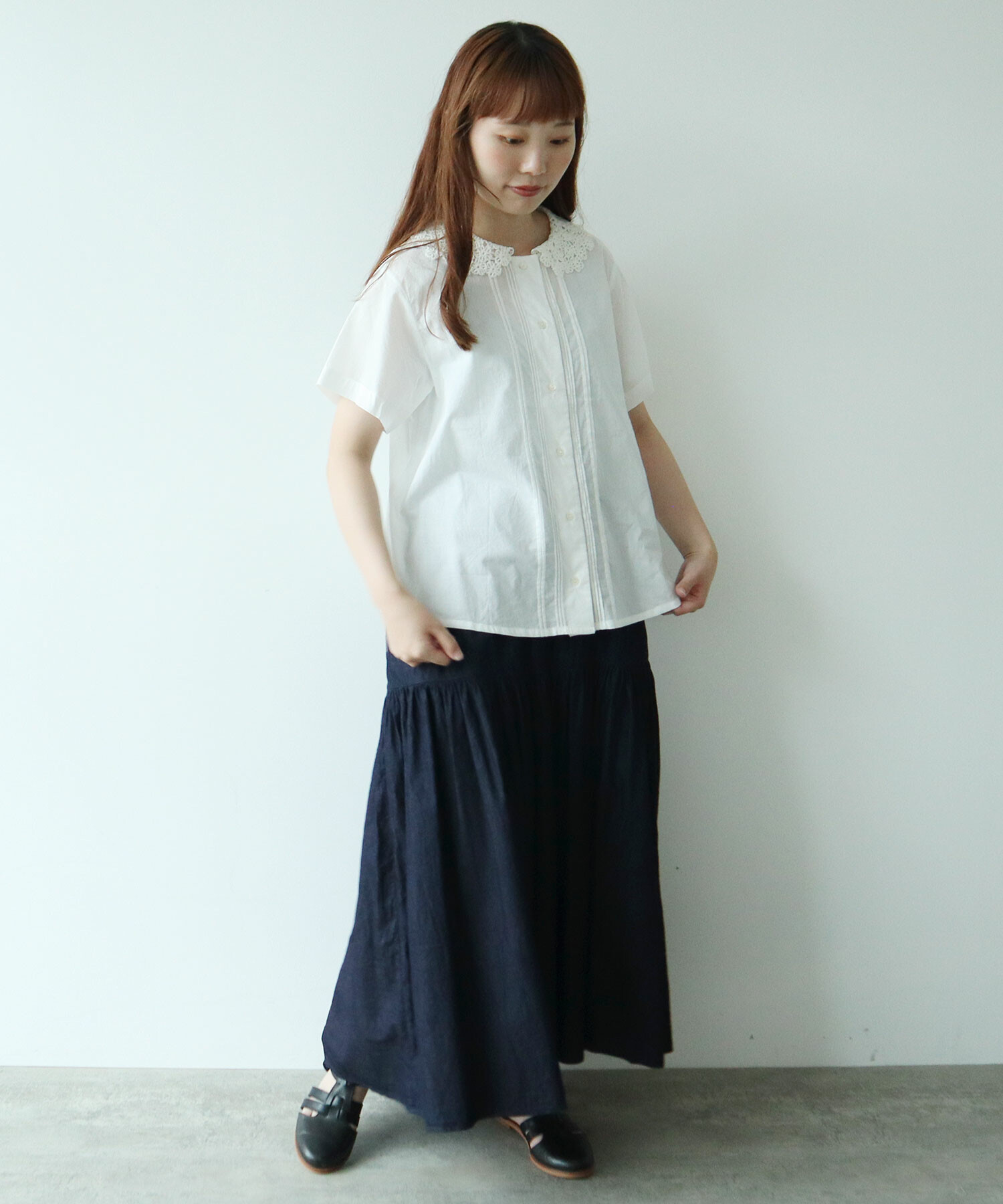 AMBIDEX Store 【予約販売】〇 おはな刺繍 ブラウス(F
