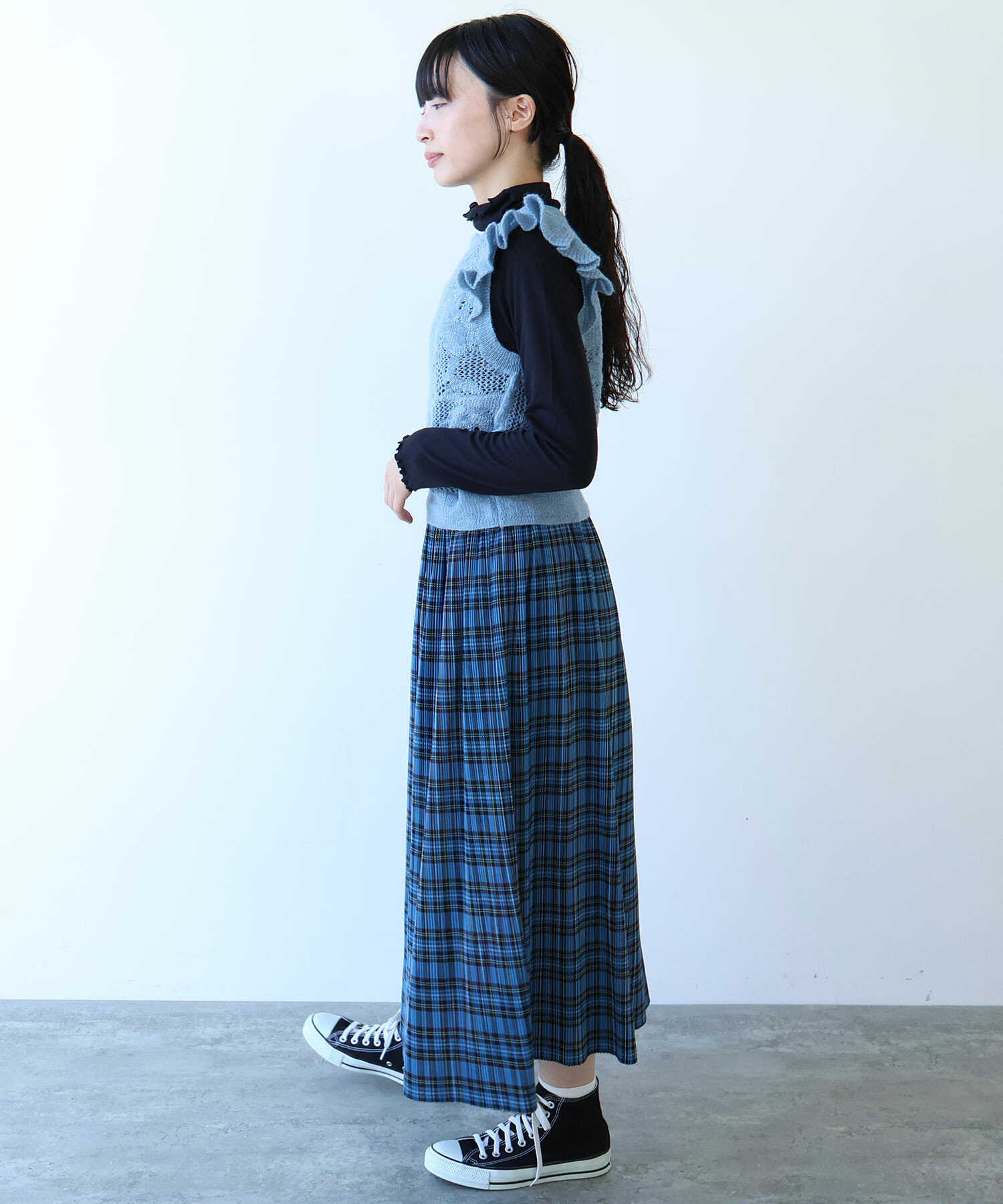 ゆっきbulle de savonジャガードベスト&モヘアベスト2点セット AMBIDEX Store ○○ hana hana モヘア ベスト(F チャコール): bulle de