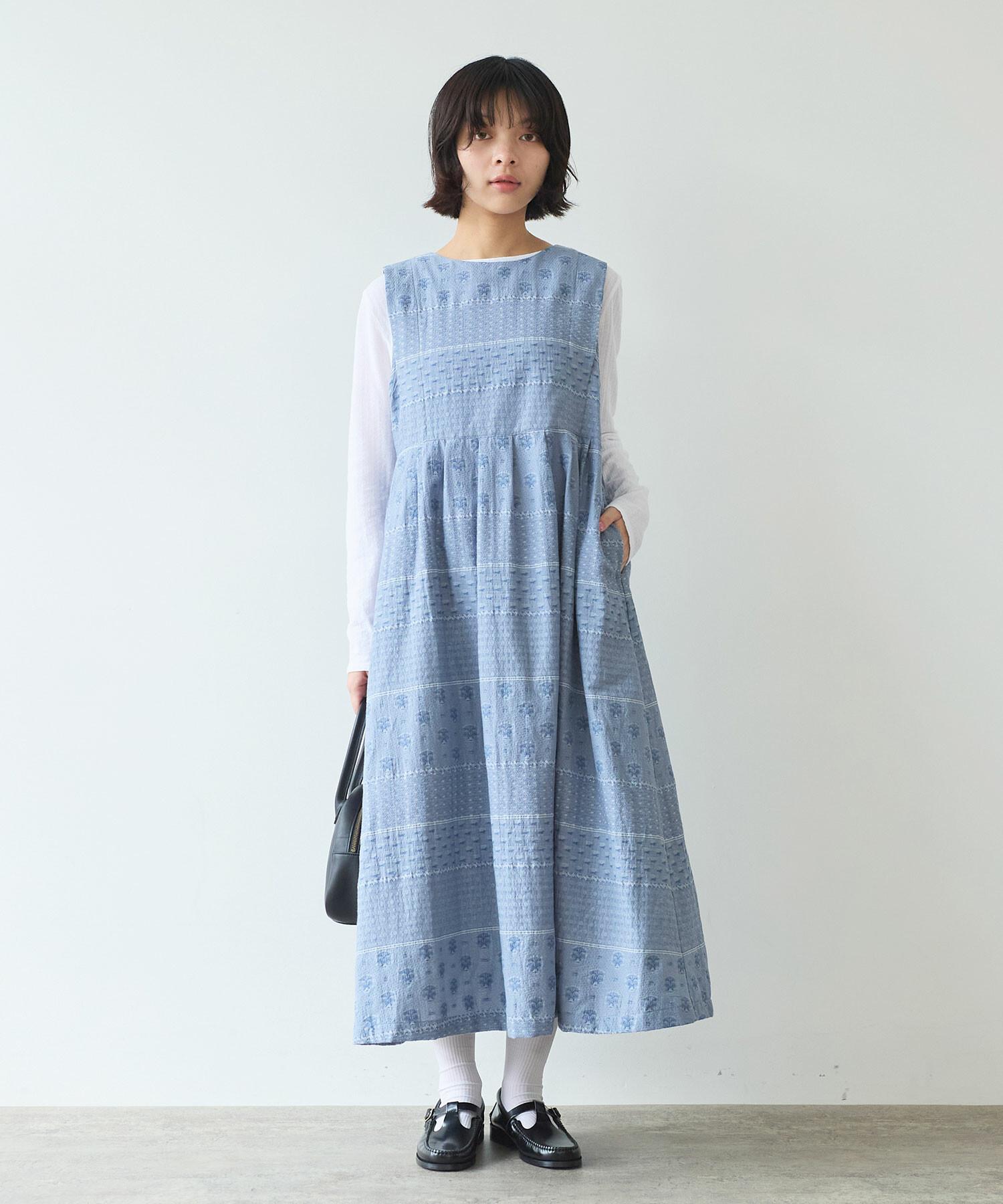 【花木おまとめ】bulle de savon チェックジャンパースカート AMBIDEX Store 〇 noble flower ジャカード ジャンパースカート(F