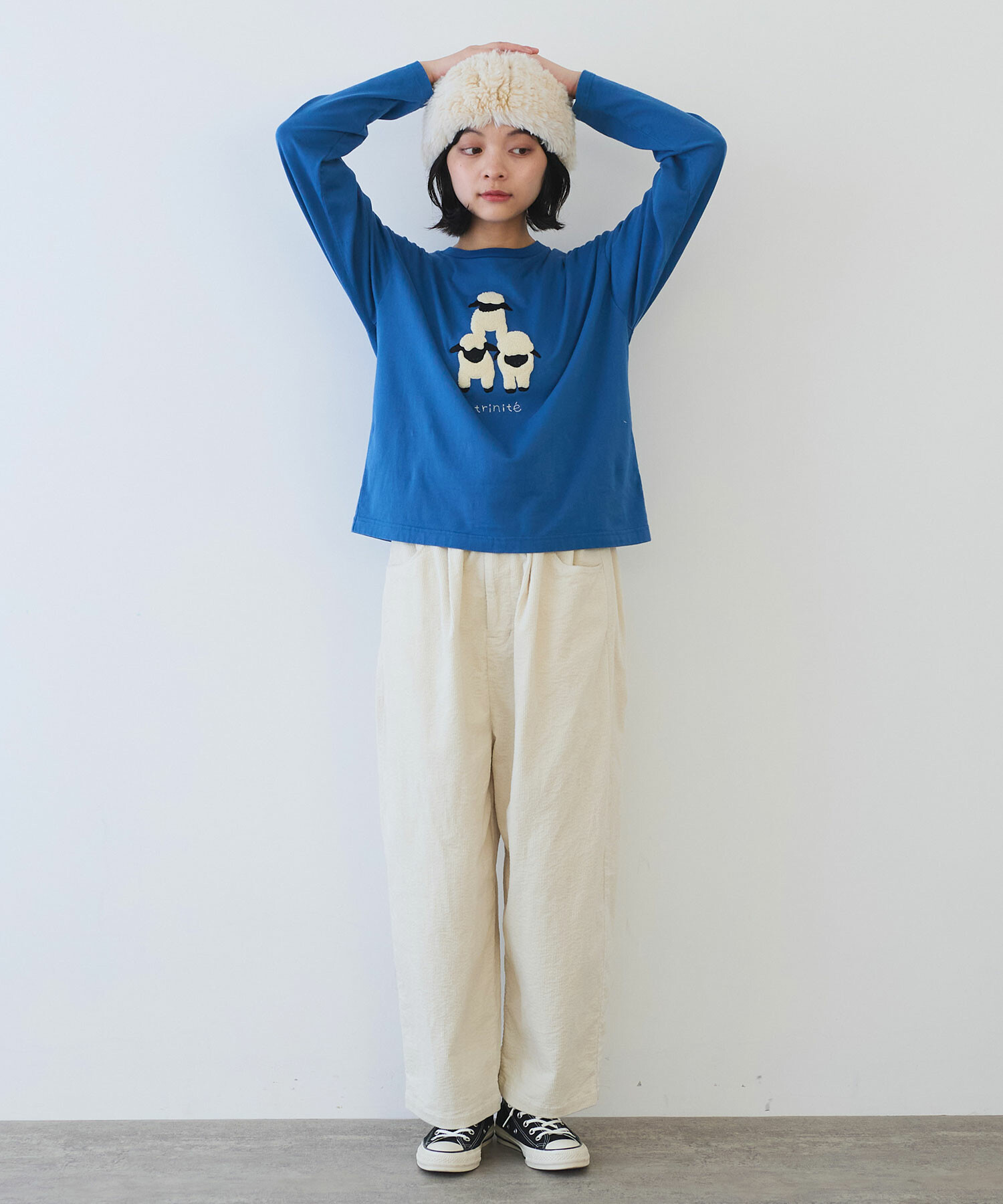 AMBIDEX Store ○ 11W サッカーコーデュロイ パンツ(F クロ): bulle de