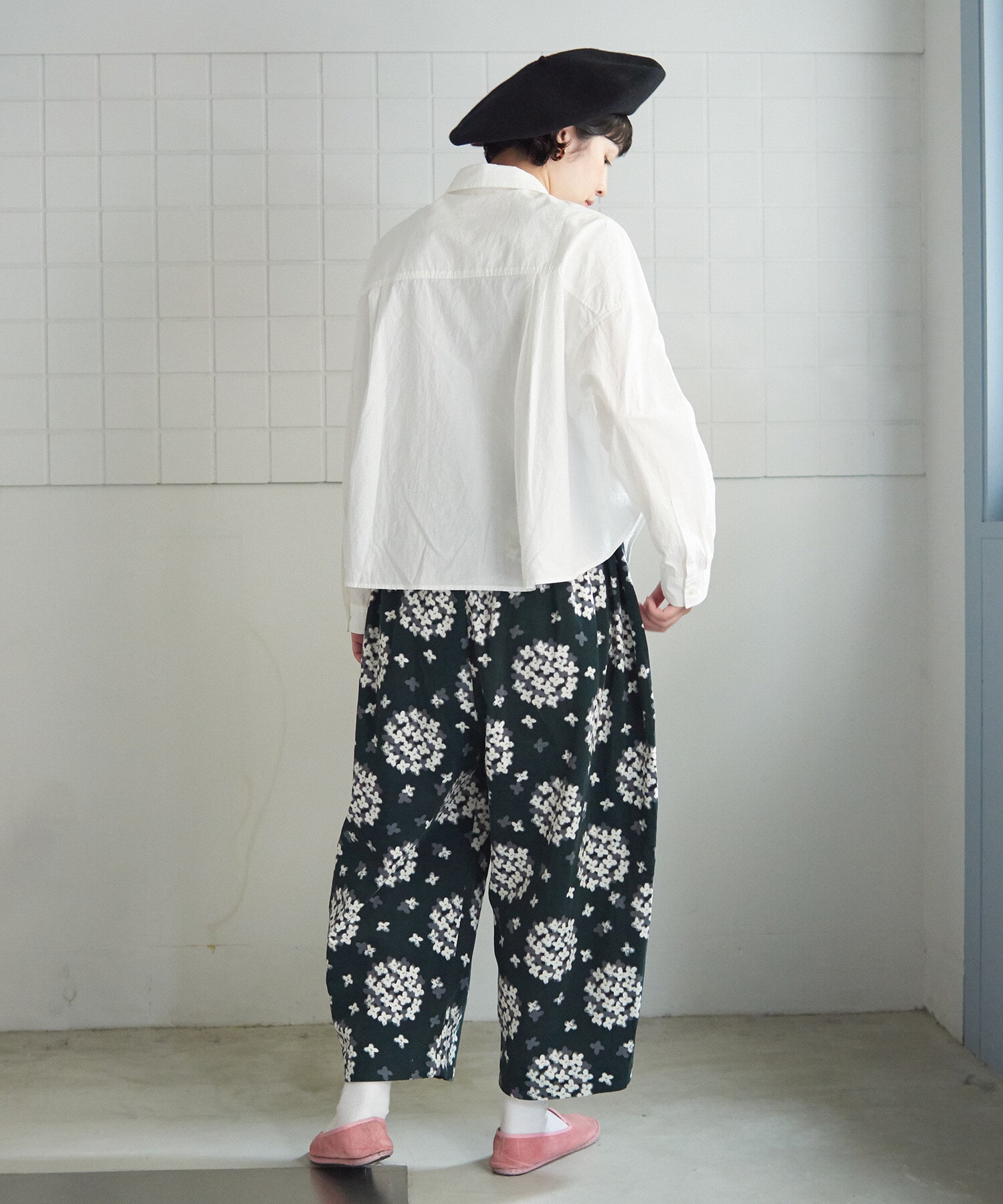 AMBIDEX Store ○キンモクセイドットプリント パンツ(F コン): bulle