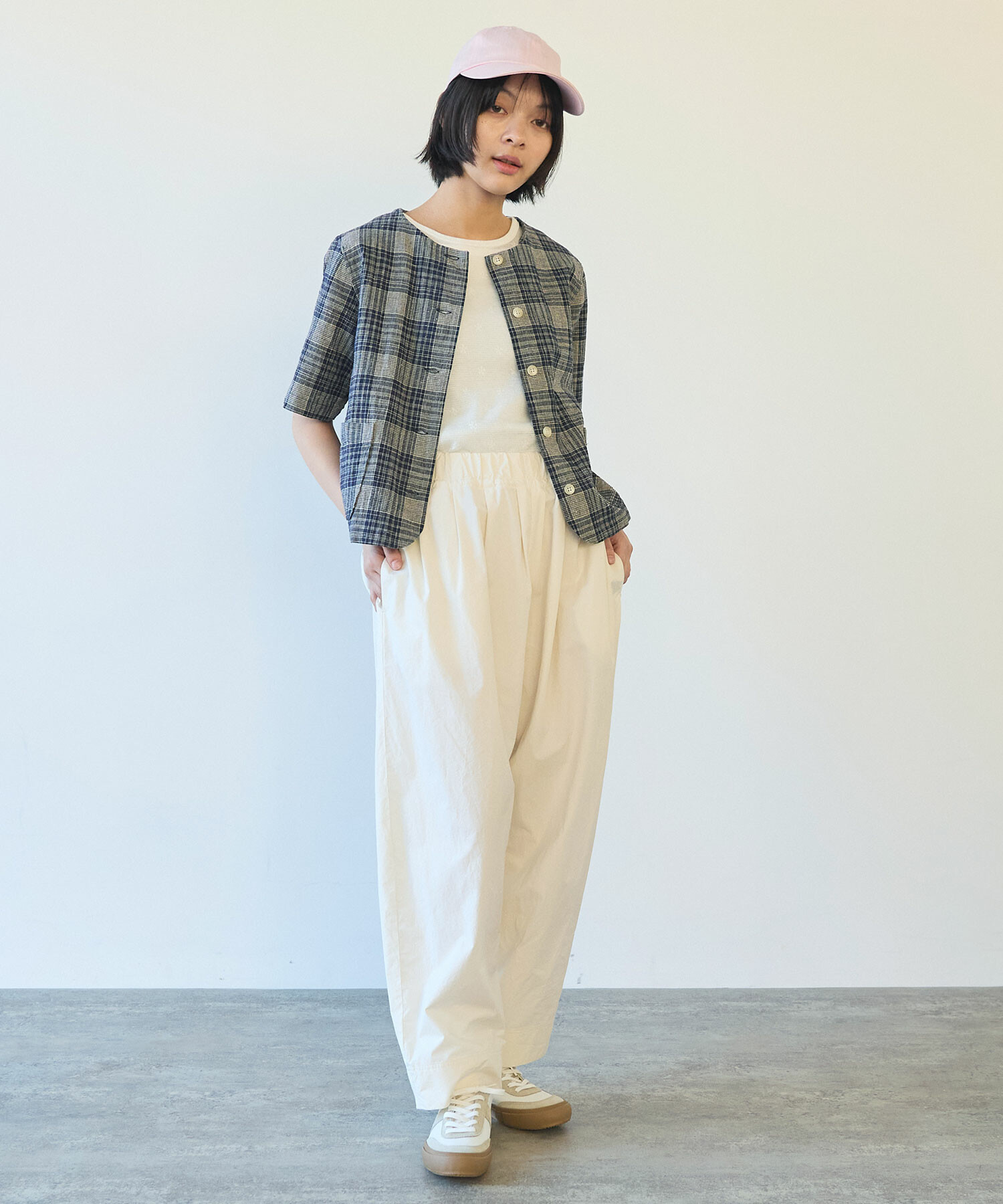 AMBIDEX Store △〇 80 / コンパクトツイル コクーンパンツ(F