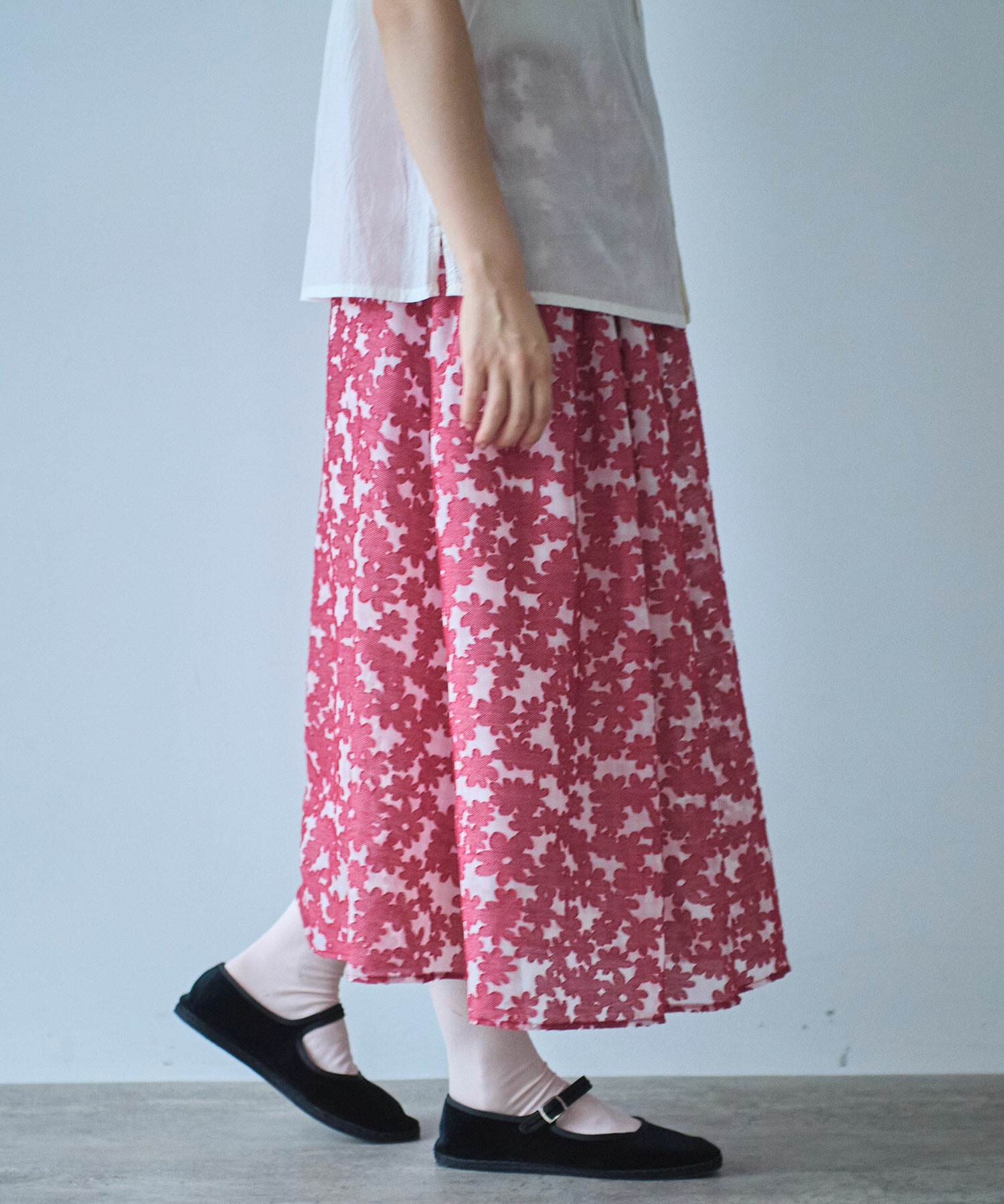 AMBIDEX Store 〇gingham×hana opal スカート(F コン): bulle de