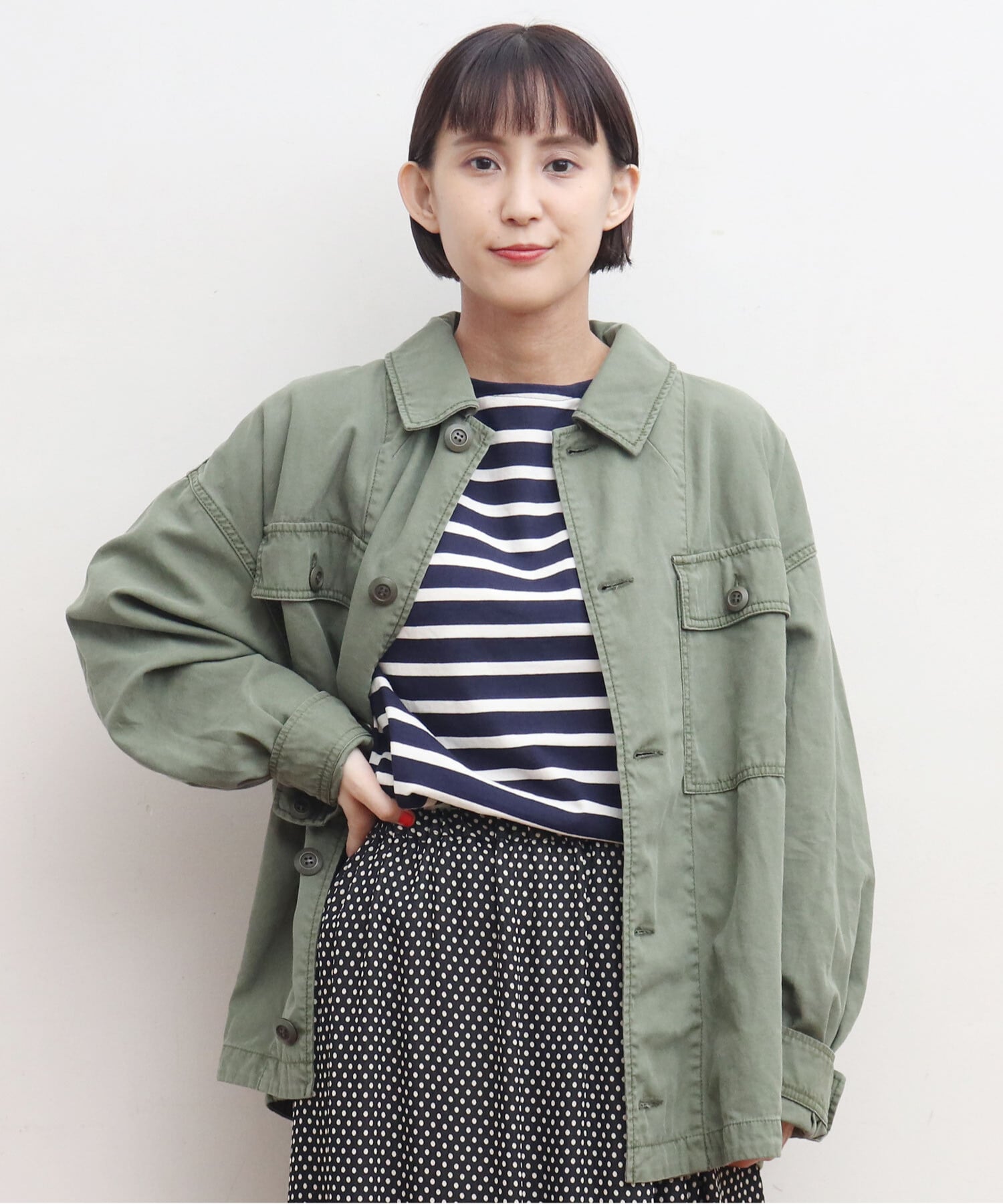 モデル 156cm