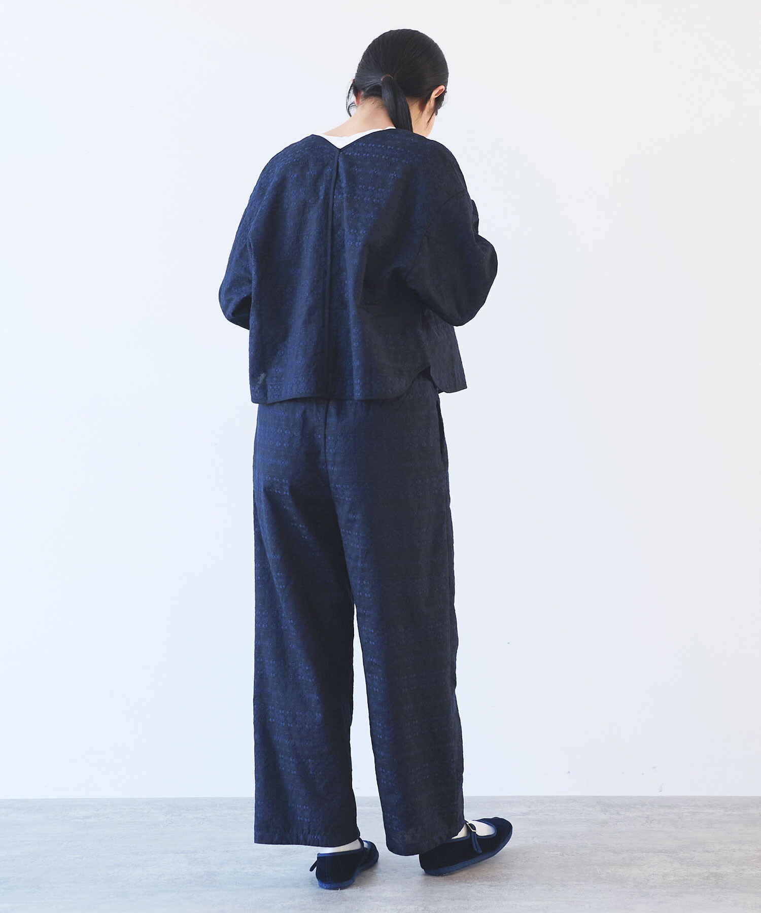 m6068【美品 MCD】つなぎ 2way 半袖 長袖 刺繍 ブラック M m6068【美品 MCD】つなぎ 2way 半袖 長袖 刺繍 ブラック M