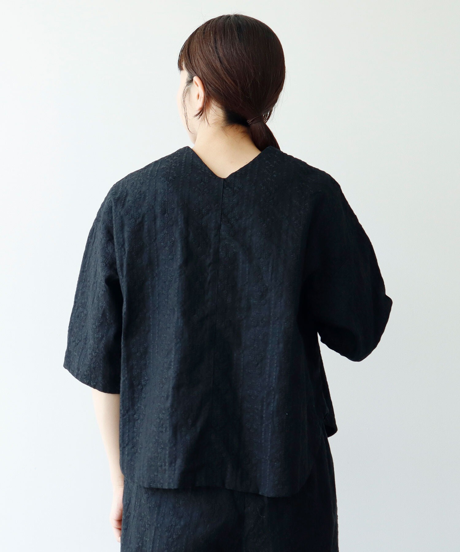 希少アーカイブkmrii サーペントクロス カットソー ブラック □ 公式 □ SAYSKY/セイスカイ ランニングTシャツ（ロング