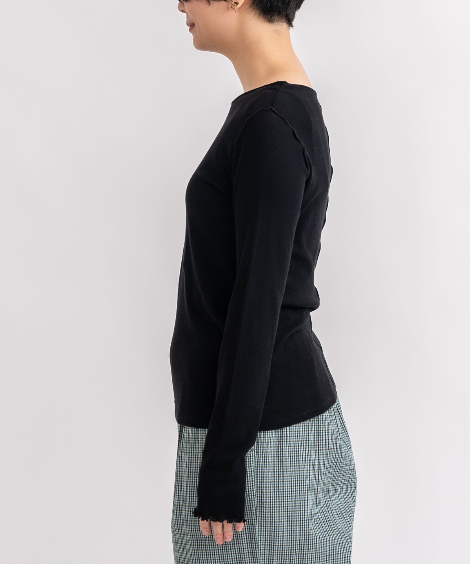 テクスタード　THE STITCH PULL OVER　ネイビー　L　<未使用>ネイビーサイズ