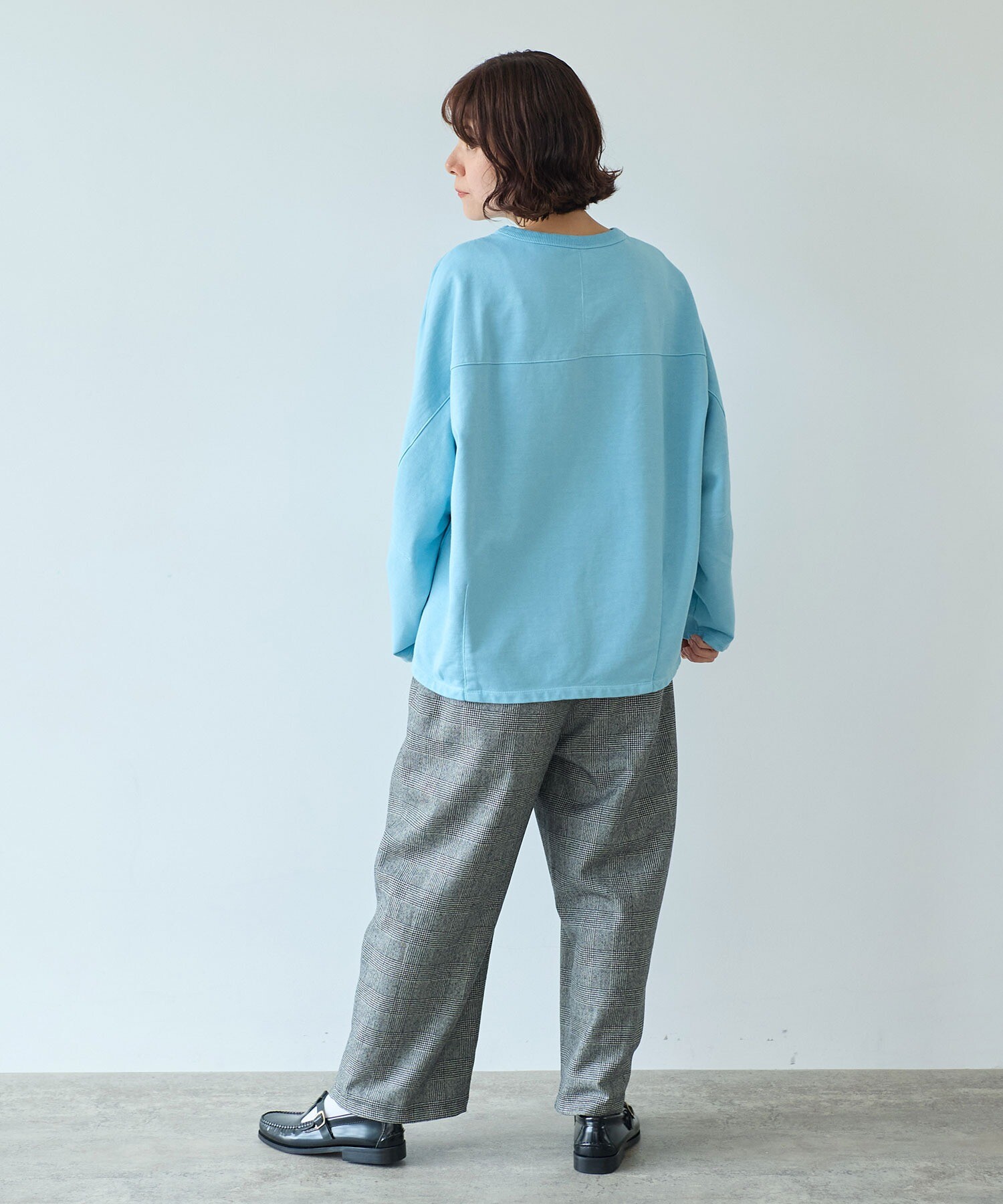 AMBIDEX Store ○highcountコットン裏毛cocoonプルオーバー(F シロ): yuni