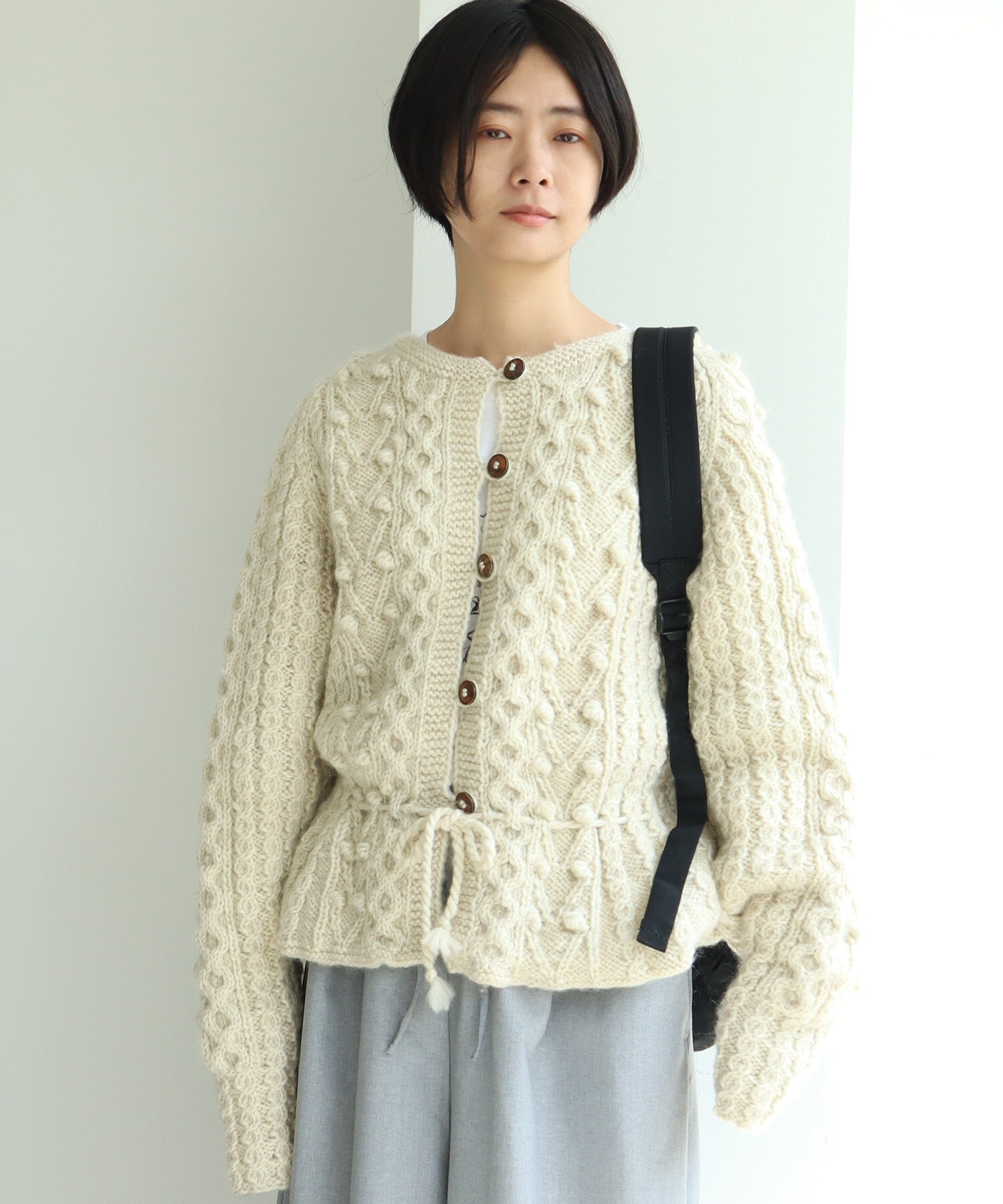 陰陽 ウール ニット セーター サイズ不明前頭葉_knit ...